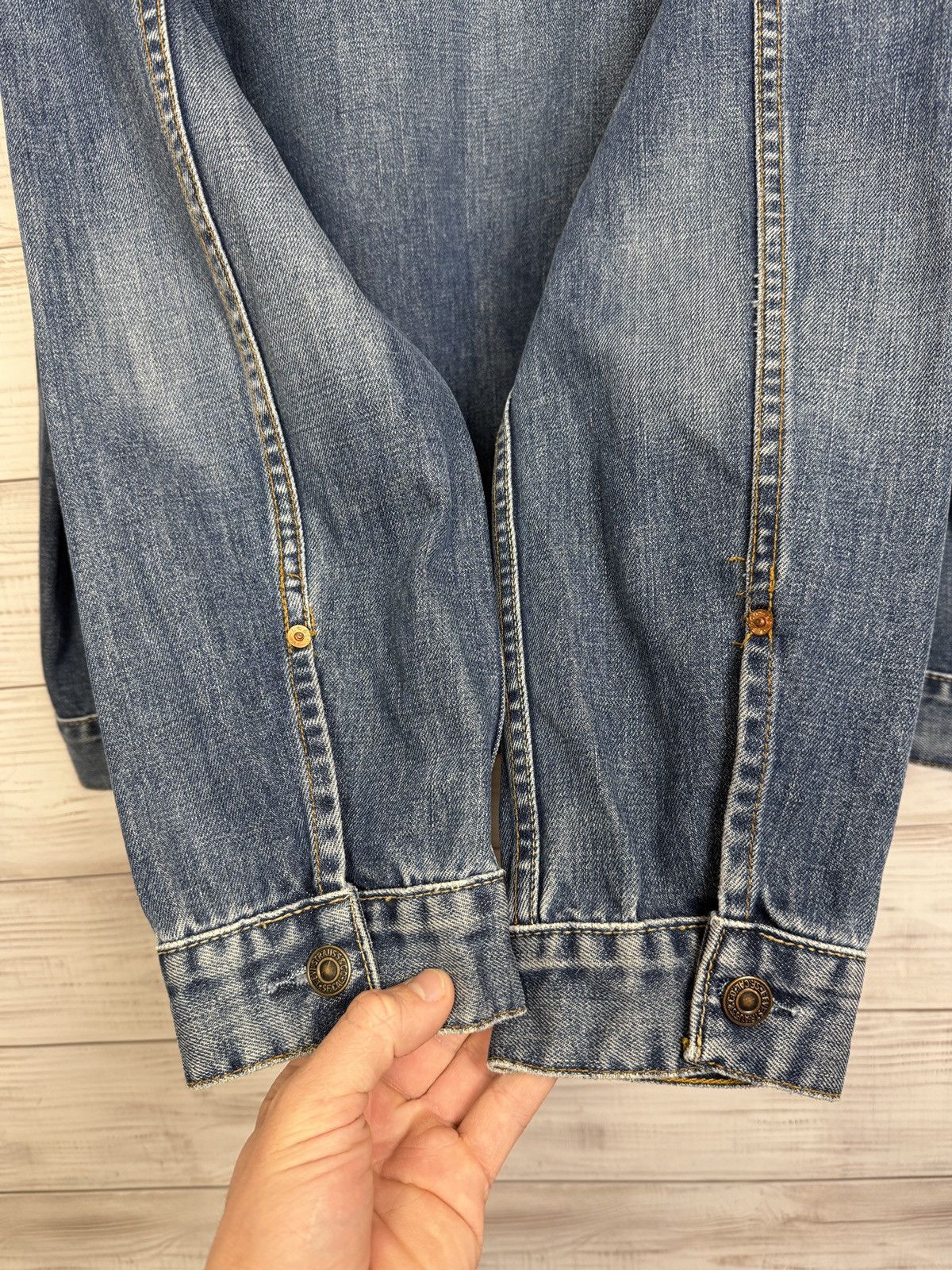Levi's Vintage Levi's Tracker Denim Jacket Blue XL Size US XL / EU 56 / 4 - 11 Thumbnail