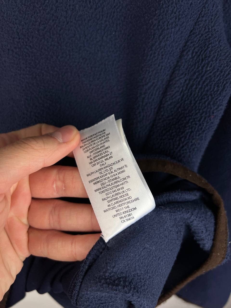 Polo Ralph Lauren Polo Ralph Bear long sleeve fleece size XS Size US XS / EU 42 / 0 - 4 Thumbnail
