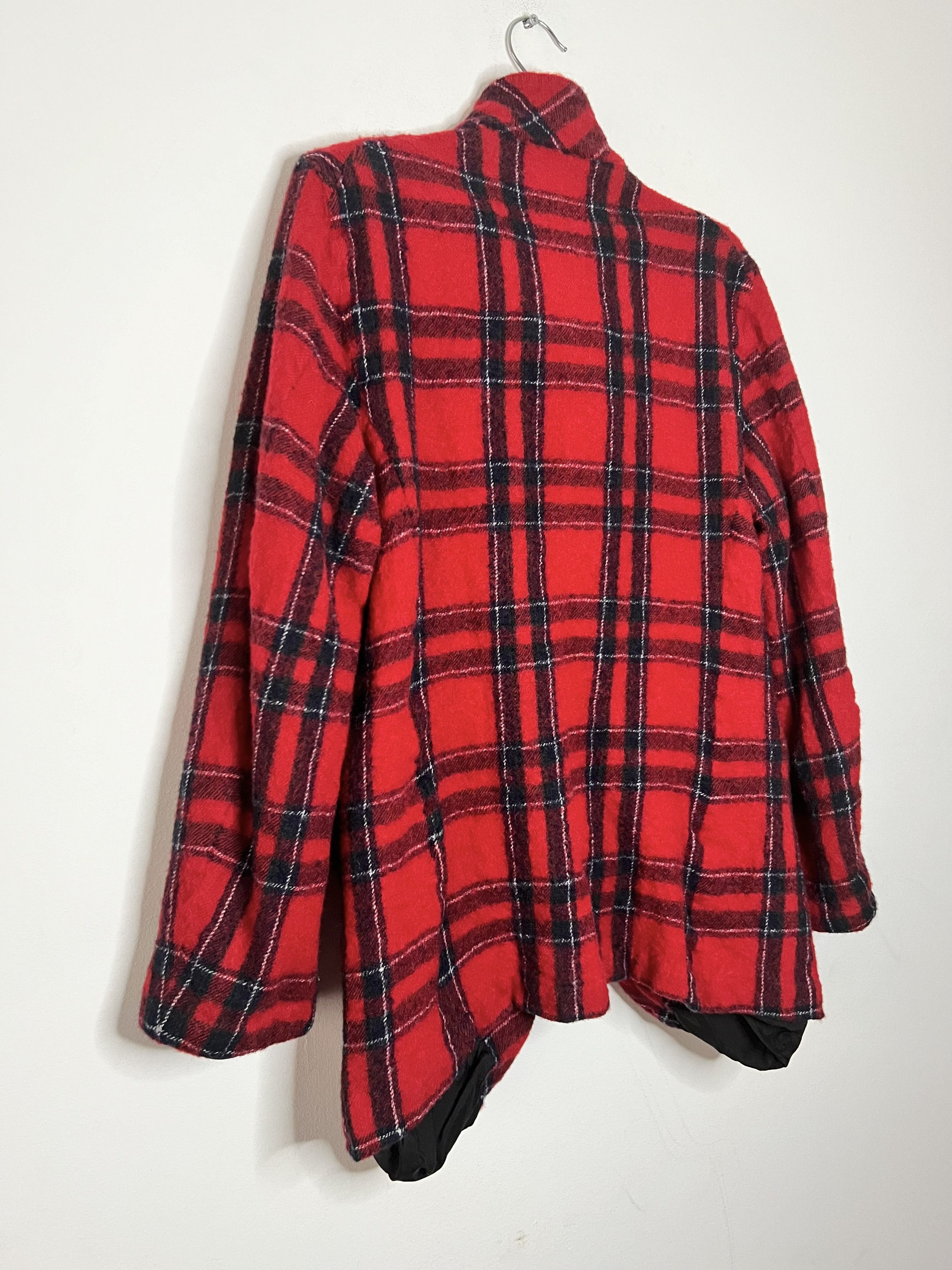 Comme des Garcons SHIRT Runway F/W 22/23 Tartan-Check Blazer Size 38L - 5 Thumbnail