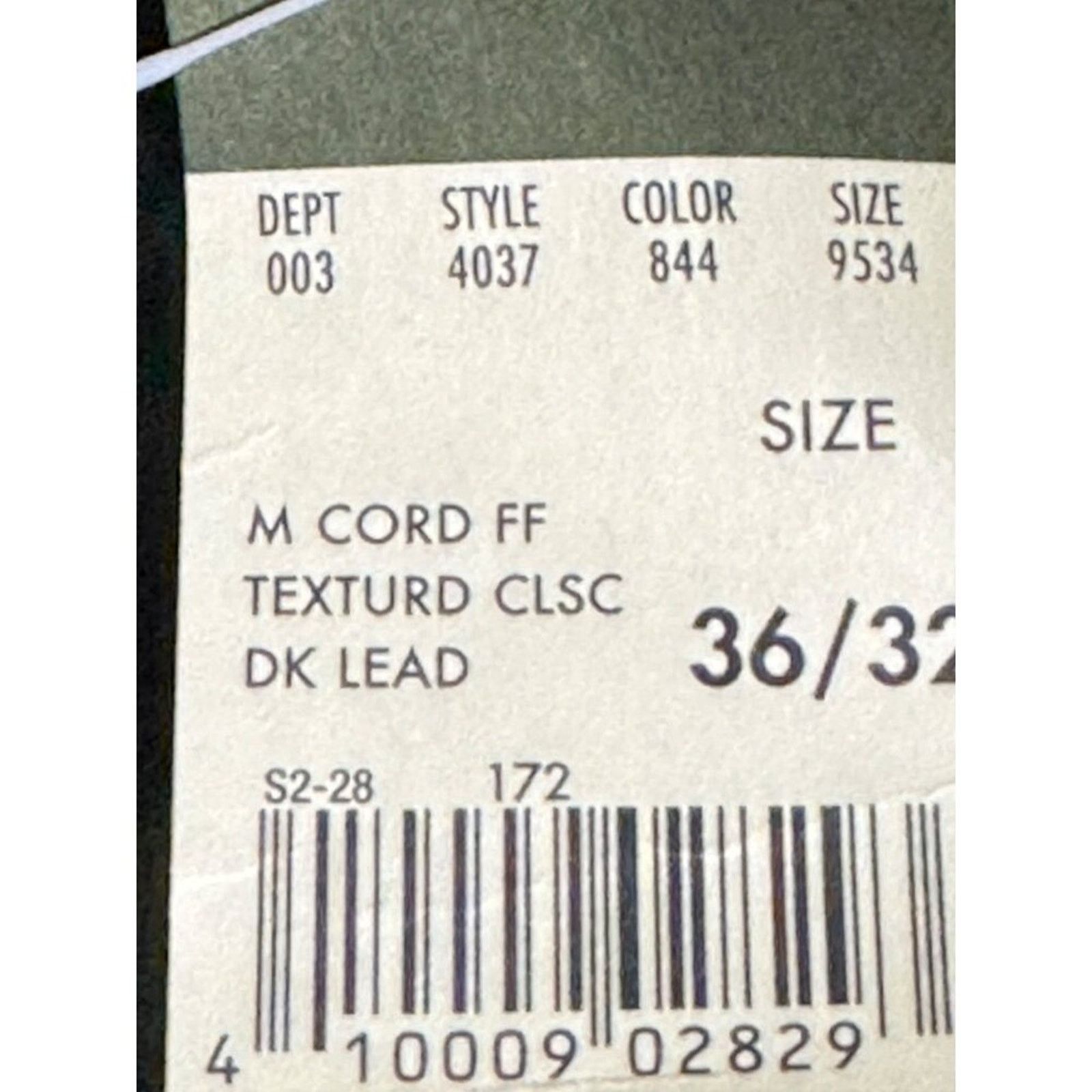Eddie Bauer Eddie Bauer Classic Fit Textured Classic Gray 36X32 NWT Size US 36 / EU 52 - 6 Thumbnail