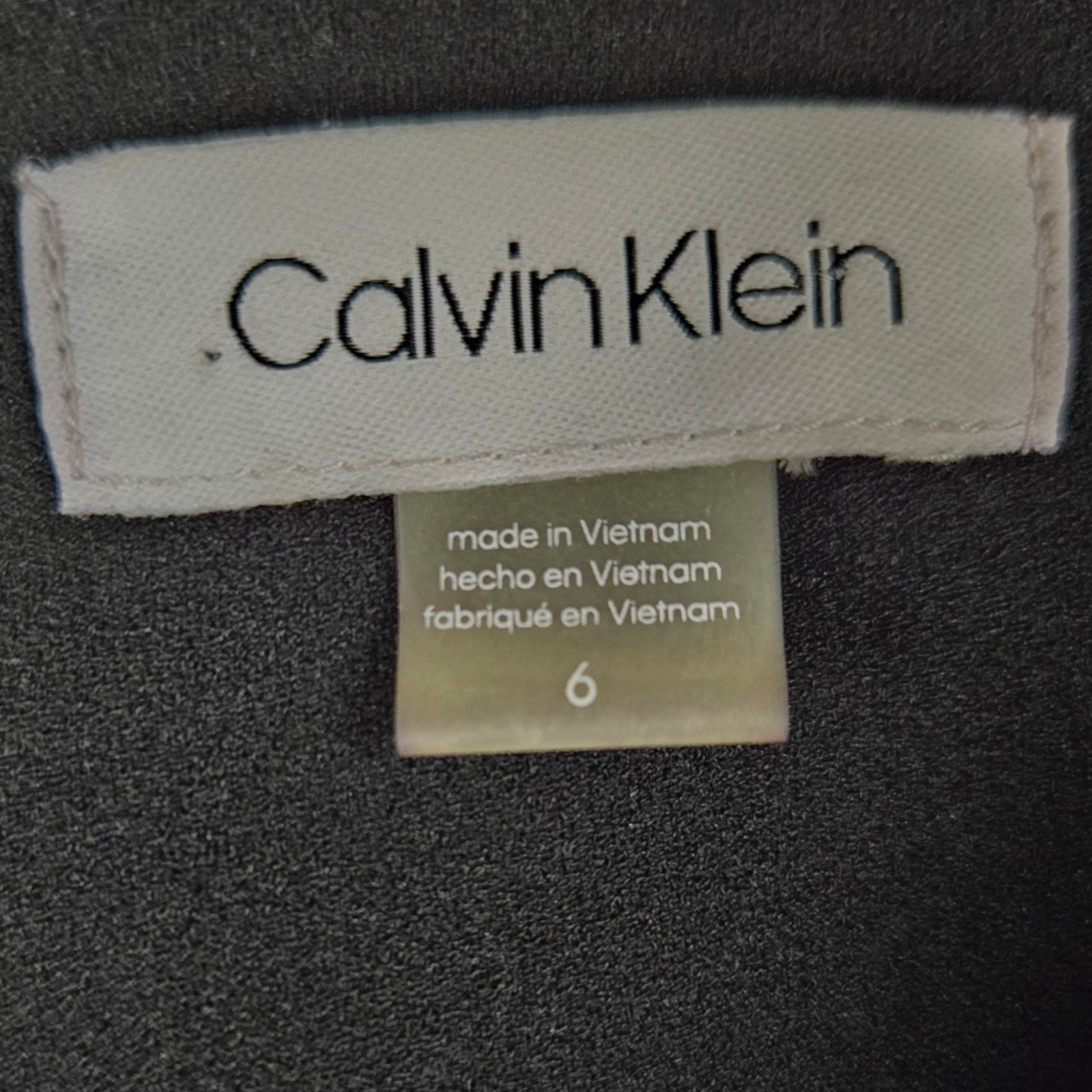 Calvin Klein Calvin Klein Black Bell Sleeve Midi Dress Size 6 Size M / US 6-8 / IT 42-44 - 4 Thumbnail
