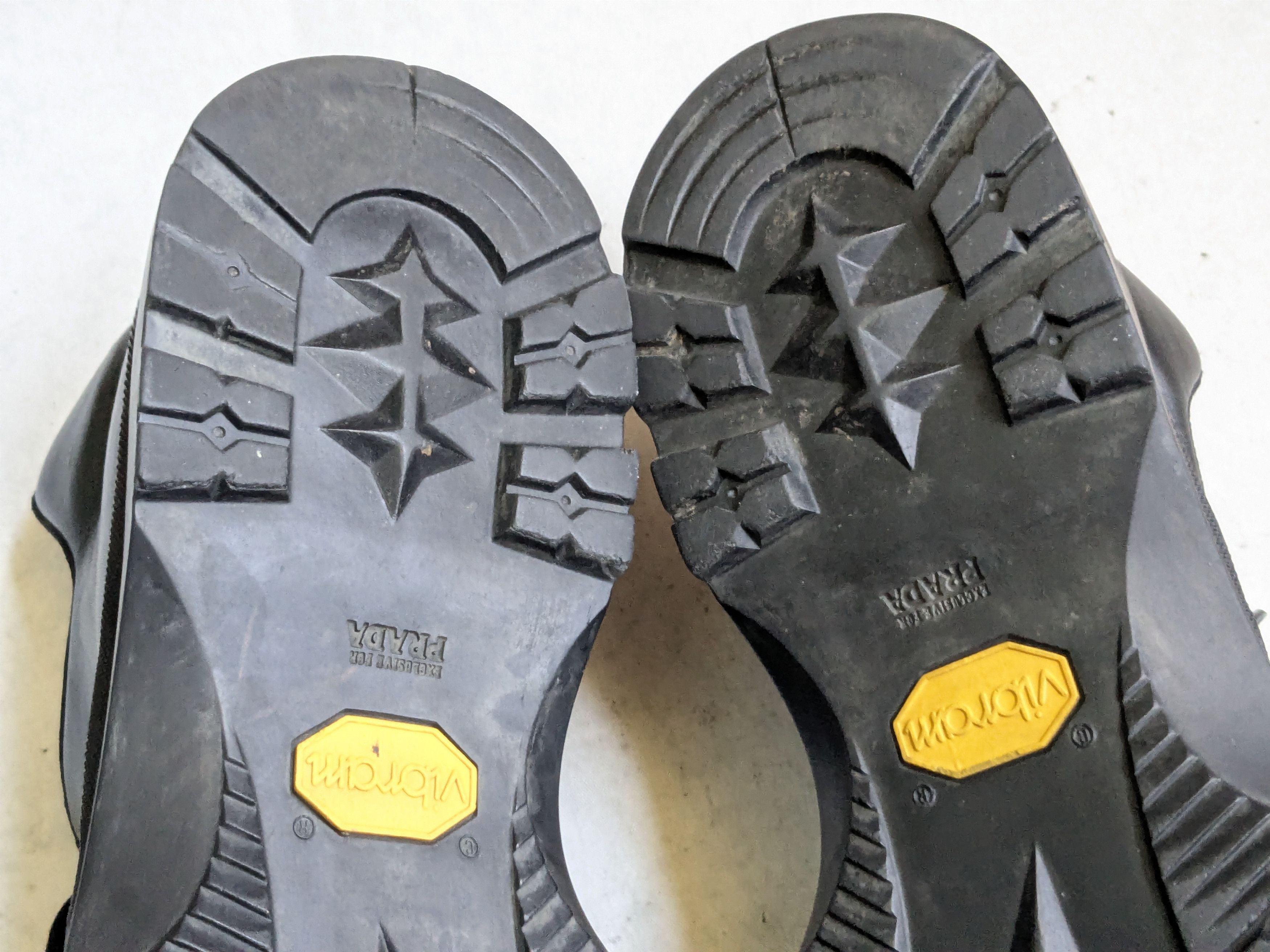 Prada Prada Sneakers Black 13 Leather Y2K Platform Vibram Size US 13 / EU 46 - 16 Thumbnail