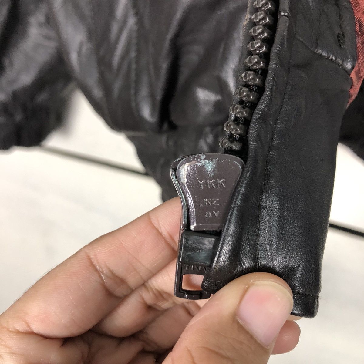 Japanese Brand 📌Vintage Biker Leather Jacket Jindo Blanket Issey Miyake Size US S / EU 44-46 / 1 - 18 Thumbnail