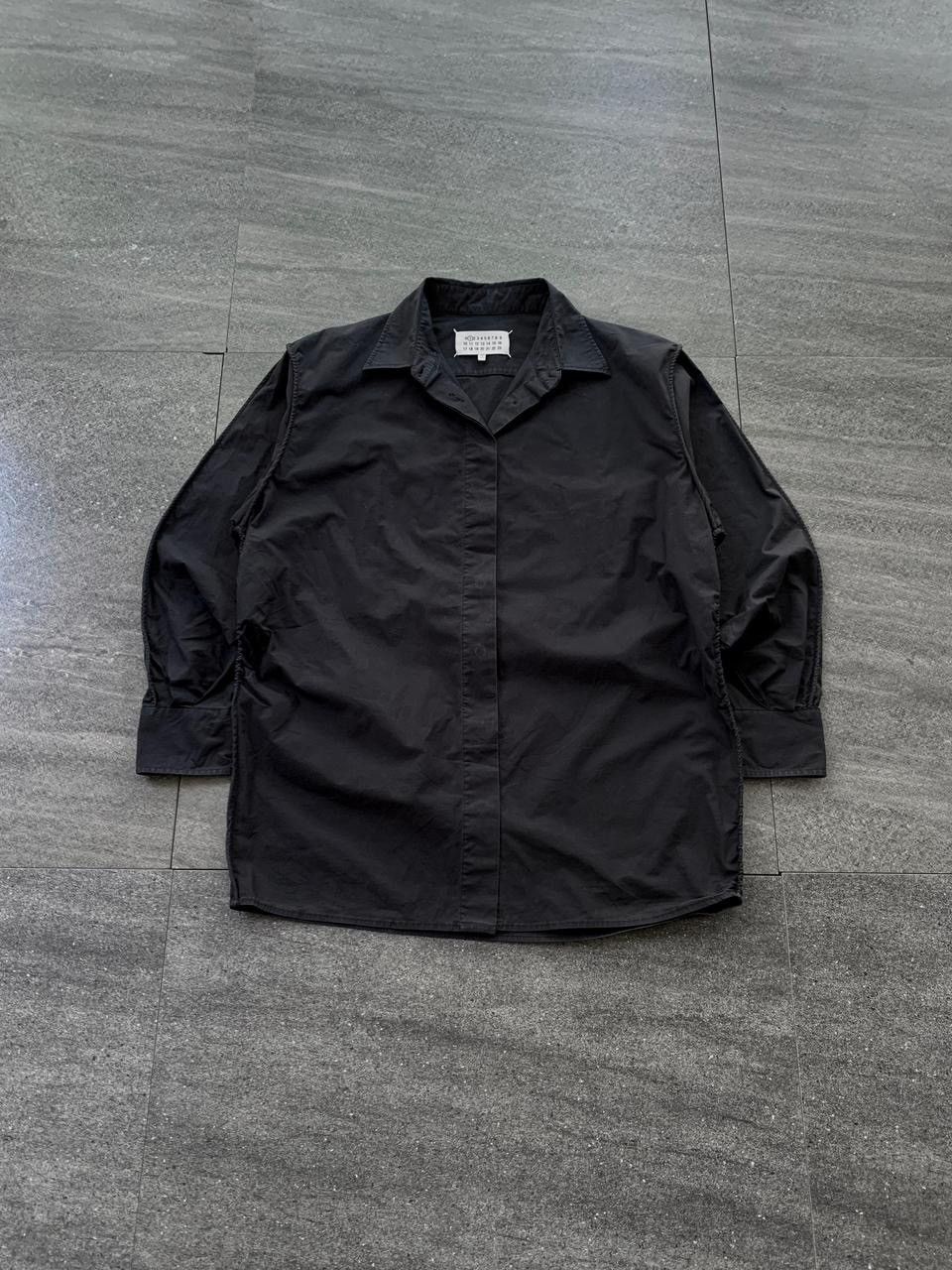 Maison Margiela FREE TAX! Side String Longsleeve Shirts Size US S / EU 44-46 / 1 - 1 Thumbnail
