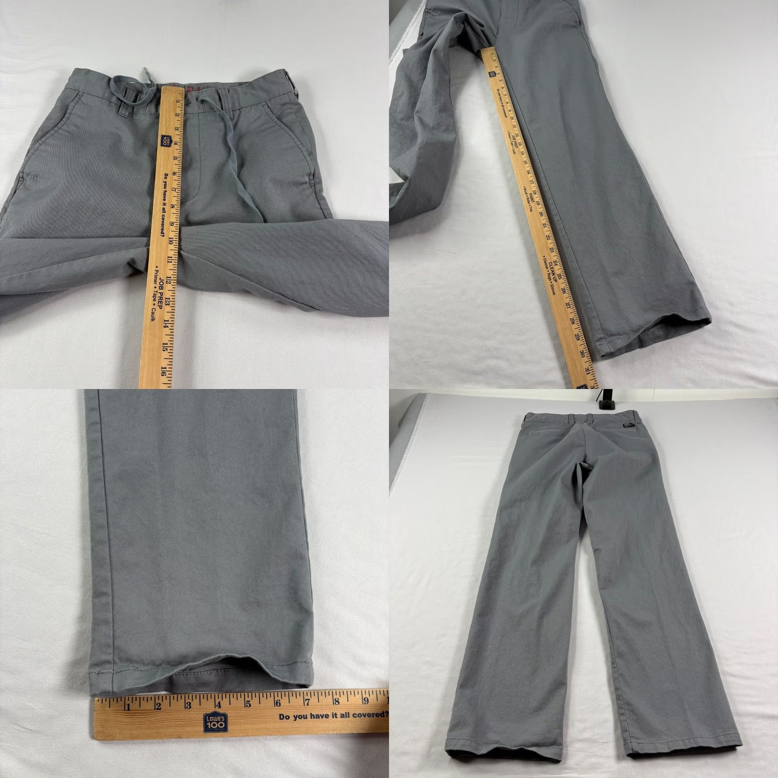 Nike Nike SB Pants Mens 28x30 Gray Chino Paul Rodriguez Skateboarding Skater Pants Size US 28 / EU 44 - 8 Thumbnail