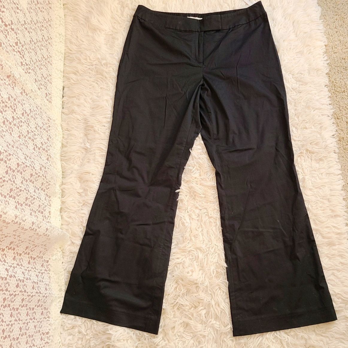 Pendleton NWT Pendleton black stretch flare dress pants size 16 Size 38" / US 16 / IT 52 - 1 Thumbnail