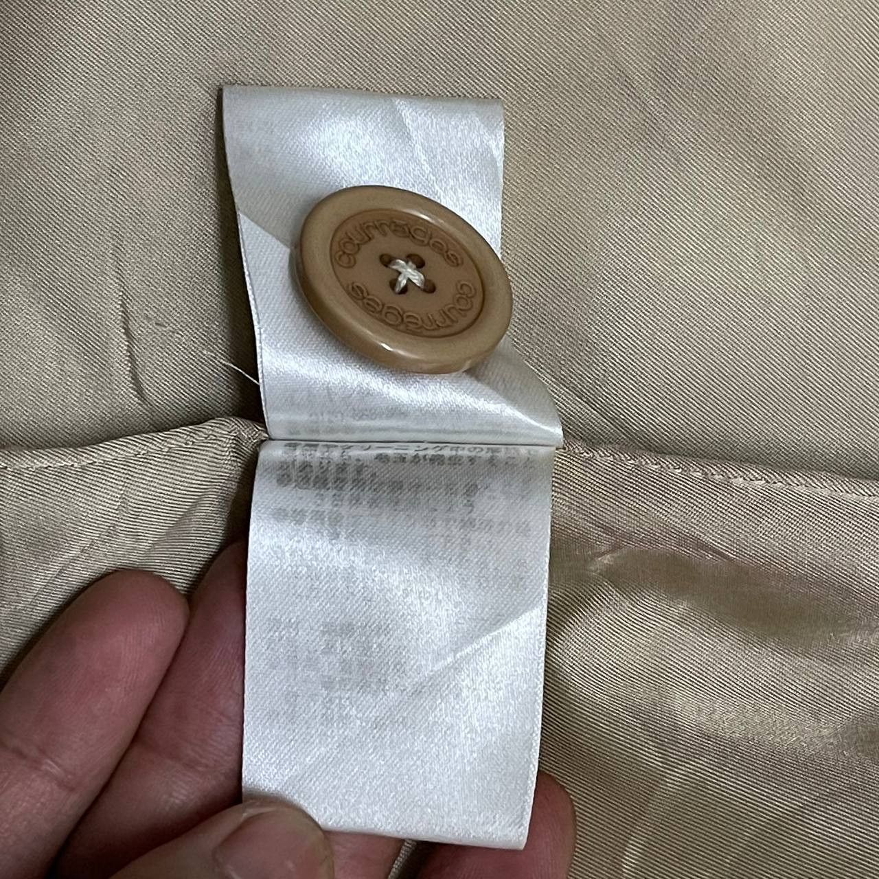 Courreges Vintage Courreges Wool Coat Size US S / EU 44-46 / 1 - 8 Thumbnail