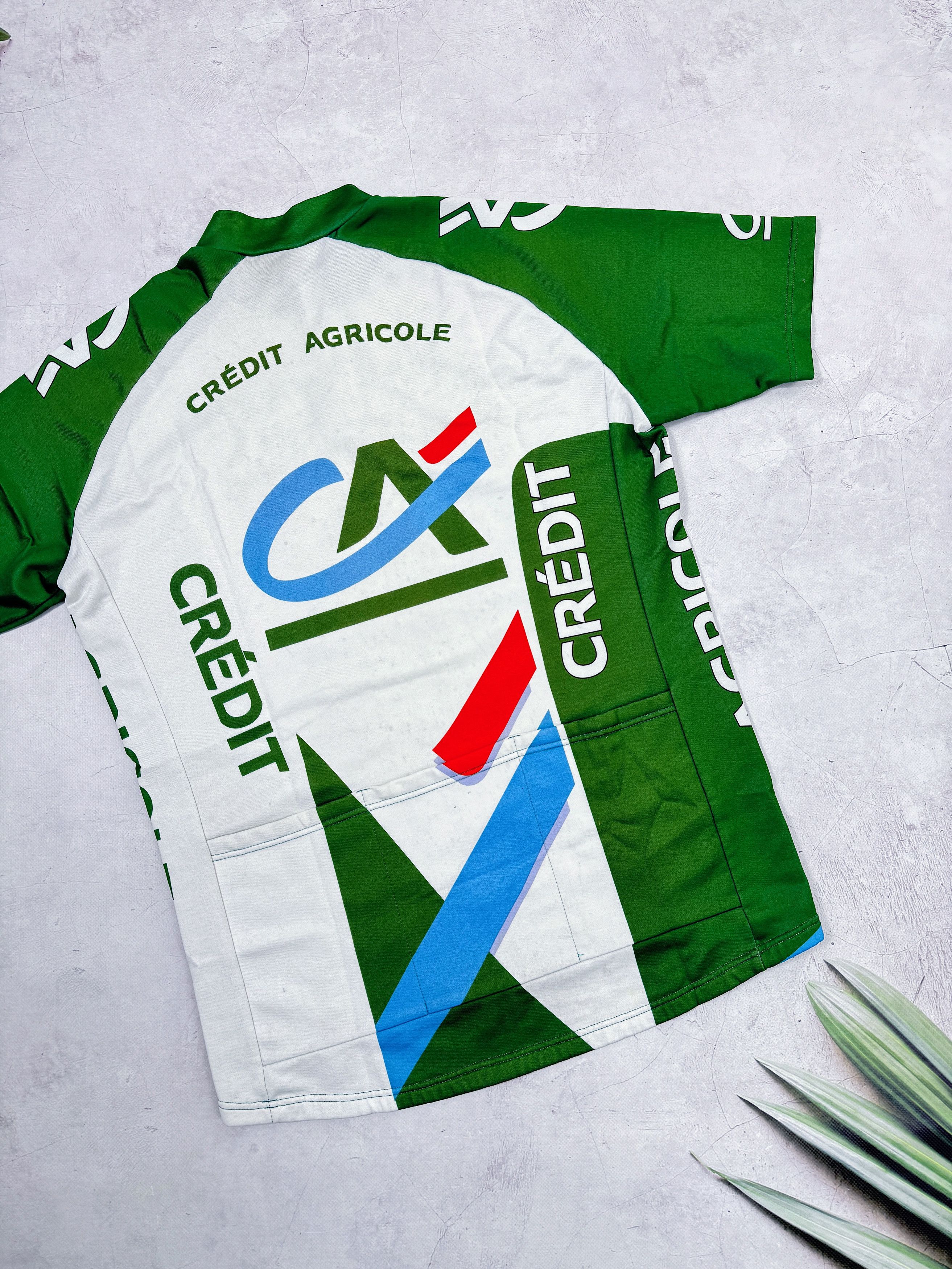 Vintage Vintage Nalini Cycling Jersey Eddy Merckx Credit Agricole Size US L / EU 52-54 / 3 - 9 Thumbnail