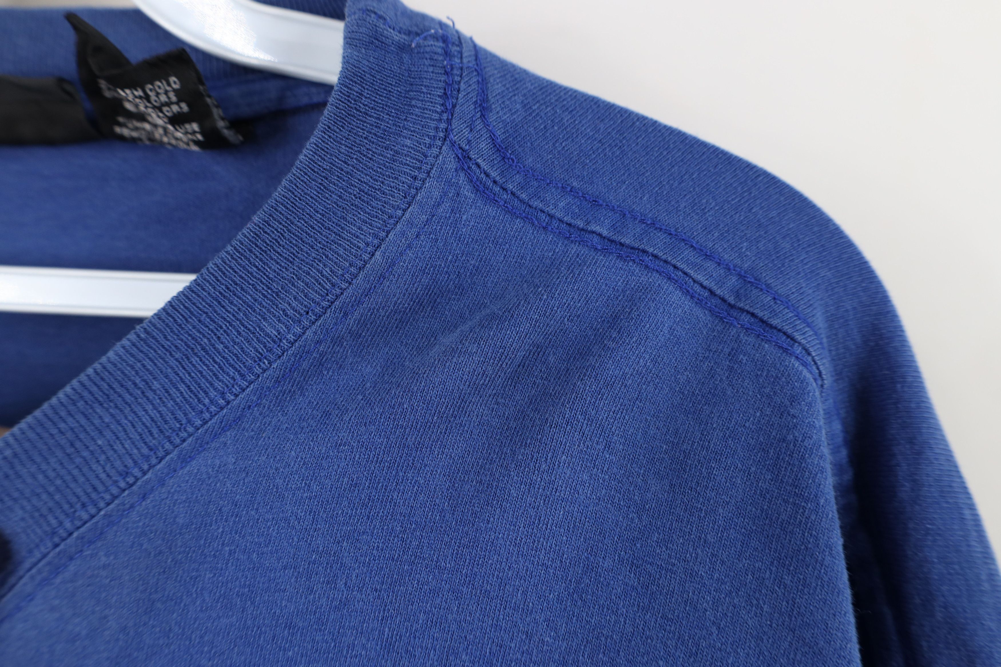 Starter Vintage 90s Starter Spell Long Sleeve T-Shirt Blue Cotton Size US L / EU 52-54 / 3 - 11 Thumbnail