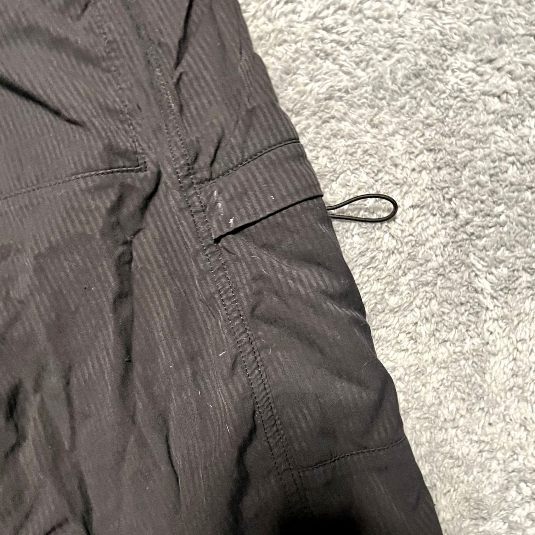 Lululemon Lululemon Dance Studio Cropped Capri Black Striped Shorts Womens Medium Size 32" / US 10 / IT 46 - 4 Thumbnail