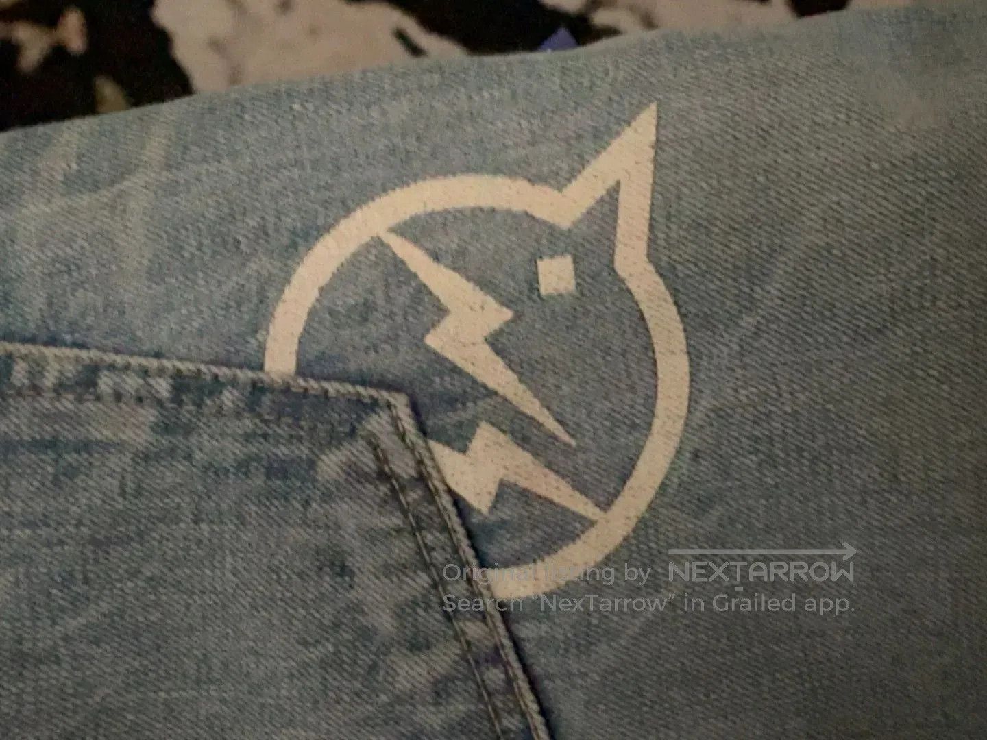 Visvim Vanquish Fragment Lightning Denim Jeans. Size US 30 / EU 46 - 4 Thumbnail