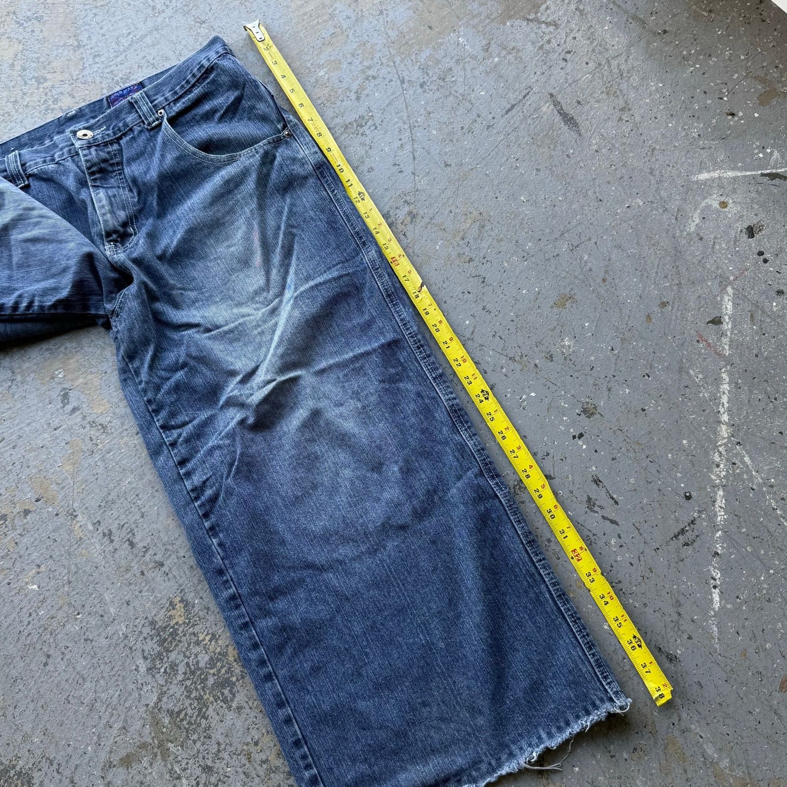 Vintage SOLO Super Wide Leg Baggy Skater Jeans