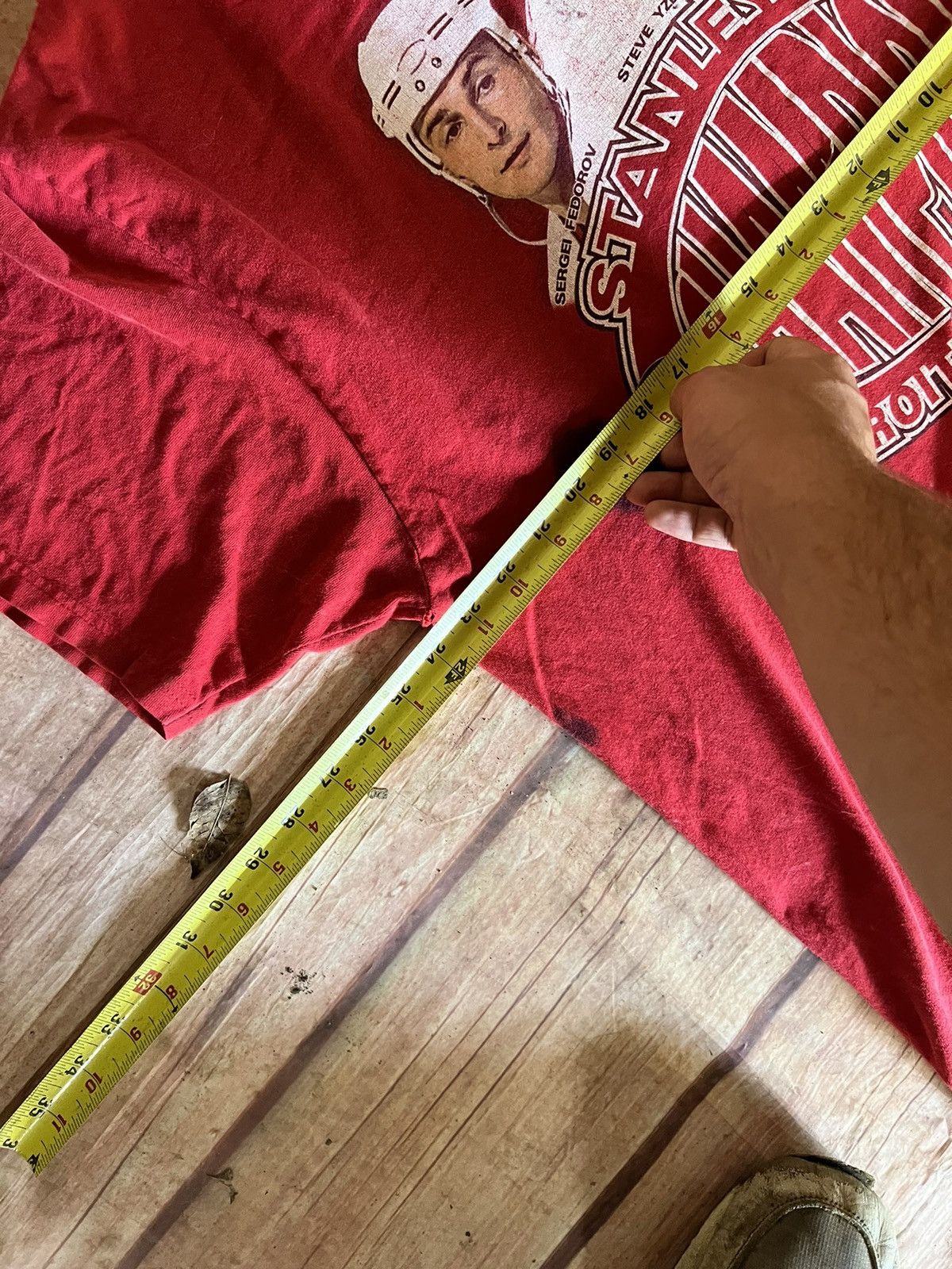 Vintage Vintage Detroit Red Wings Shirt Size US XL / EU 56 / 4 - 9 Thumbnail