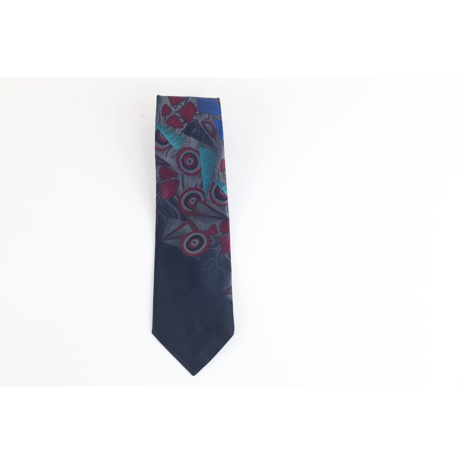 Vintage Vintage 80s 90s Streetwear Abstract Cubist Art Neck Tie Size ONE SIZE - 1 Thumbnail