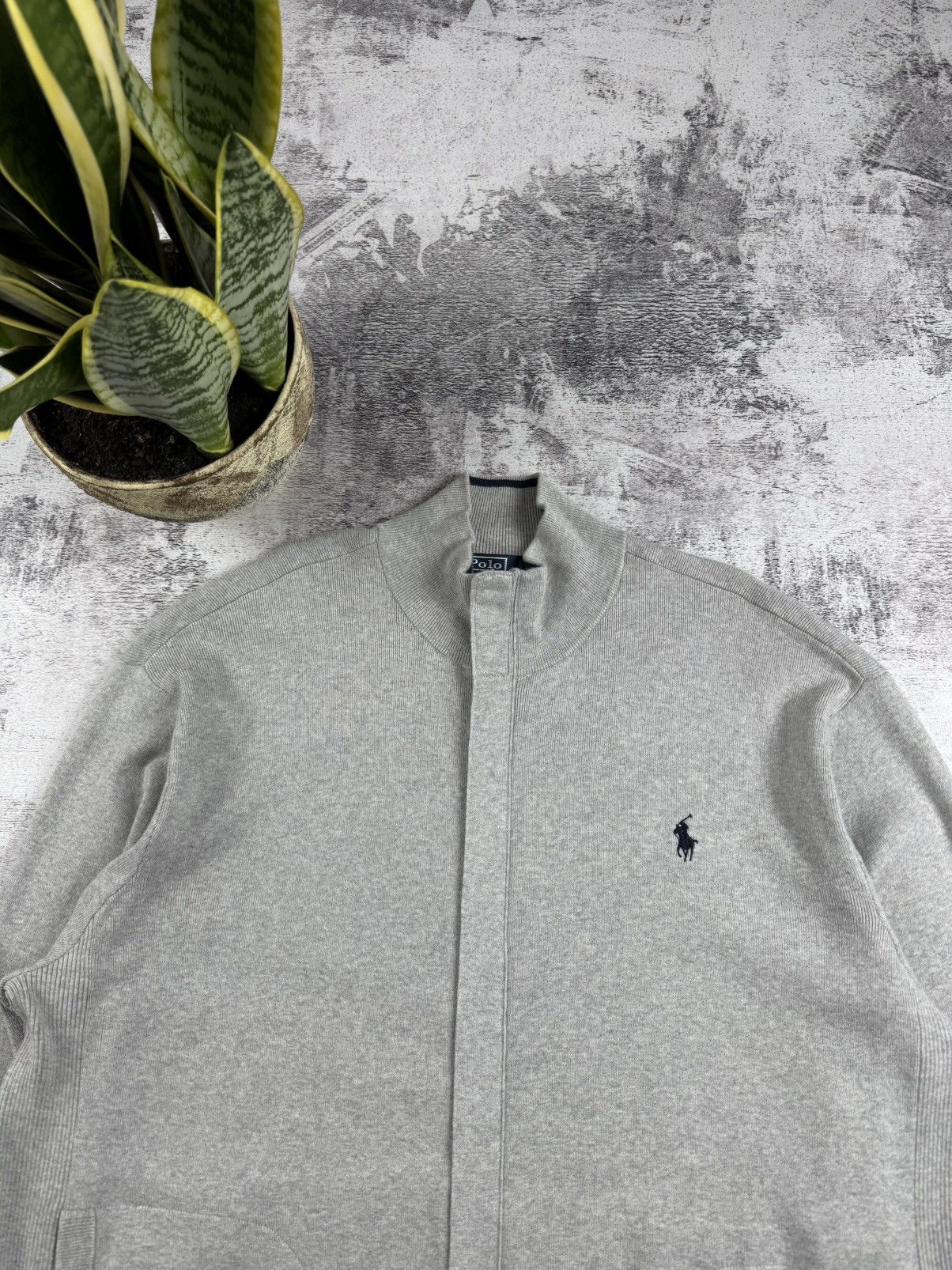 Polo Ralph Lauren Polo Ralph Lauren Knited Basic Zip Sweater Hoodie Pullover Size US XL / EU 56 / 4 - 6 Thumbnail