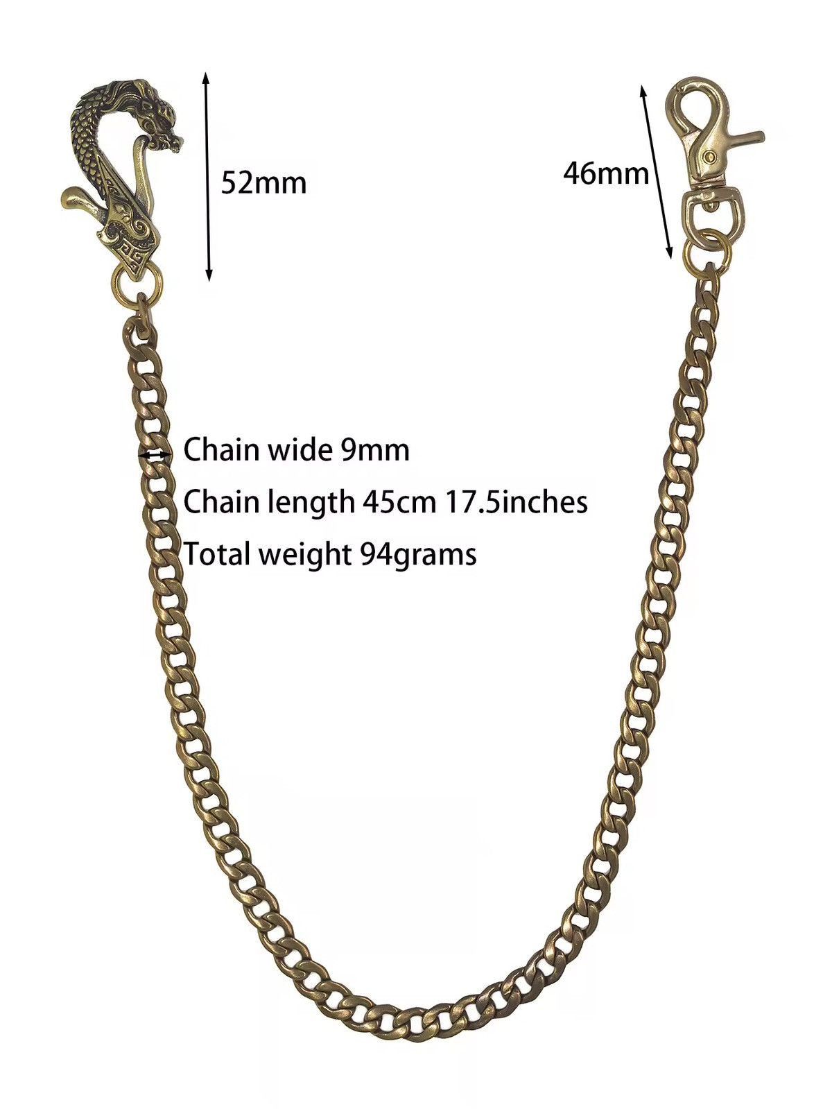 Jewelry Gothic Wallet Chain Size ONE SIZE - 3 Thumbnail
