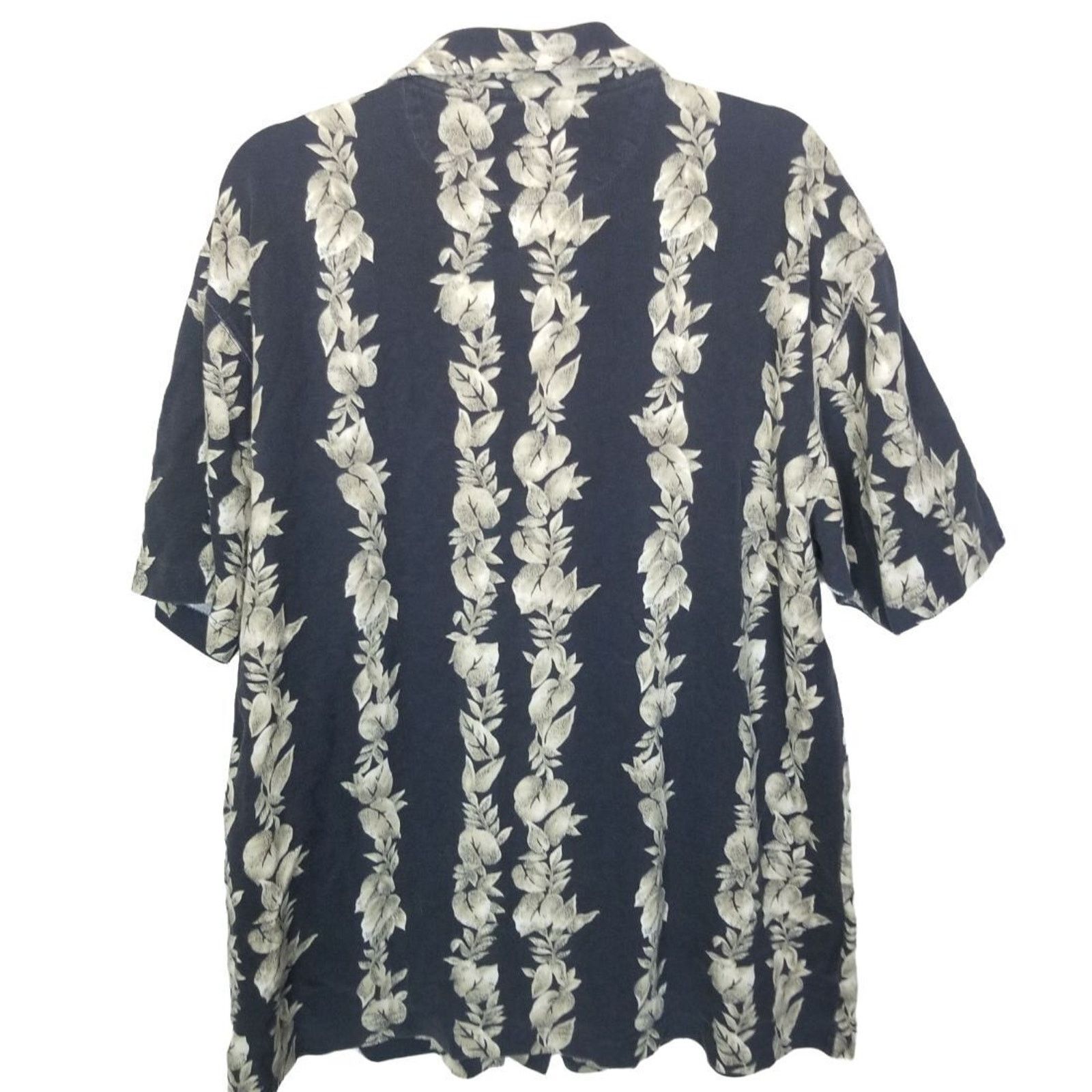 Chaps Ralph Lauren Vintage Ralph Lauren Chaps Floral Striped Hawaiian Shirt XL Size US XL / EU 56 / 4 - 7 Thumbnail