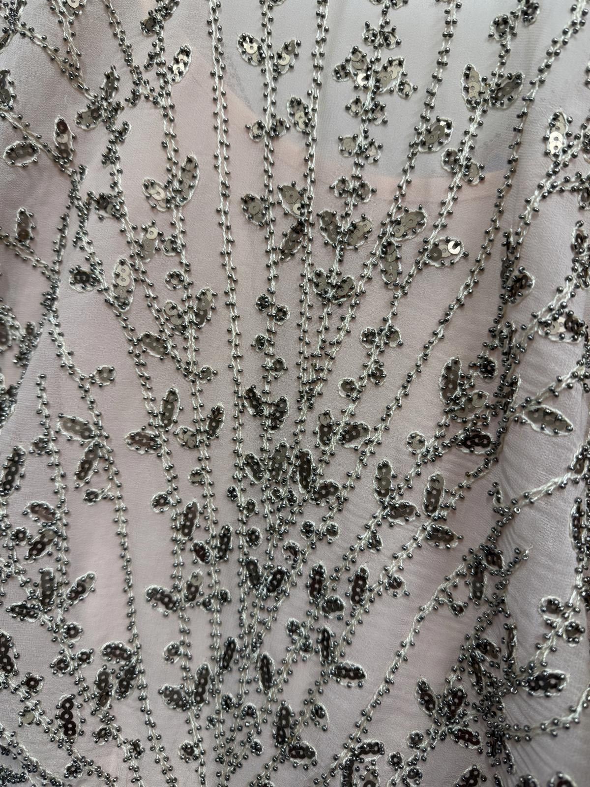 Other Karen Millen Embellished Pink Cocktail Dress UK 6 / US 2 /EU Size XS / US 0-2 / IT 36-38 - 2 Thumbnail