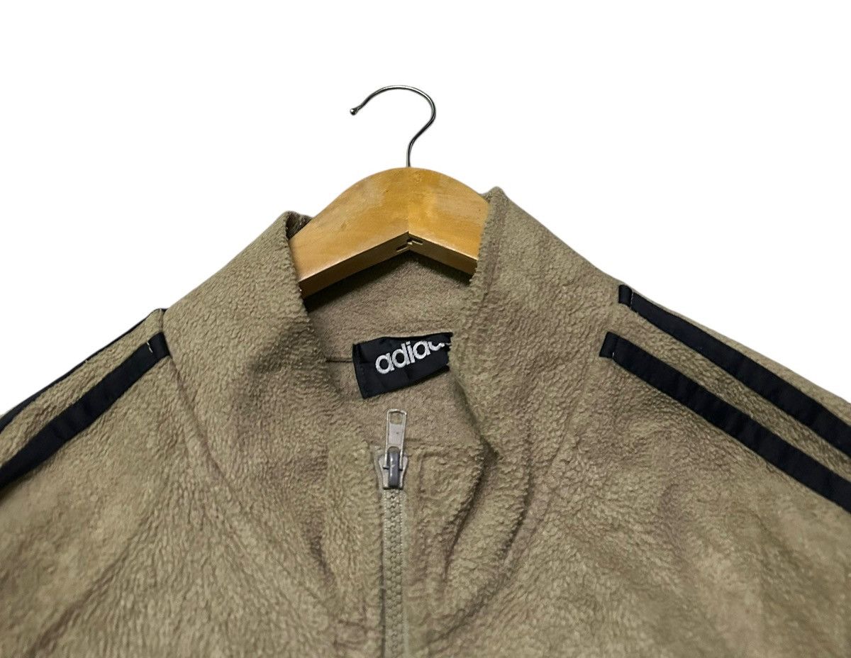 Adidas Adidas trefoil fleece jacket backhit printed Size US L / EU 52-54 / 3 - 3 Thumbnail