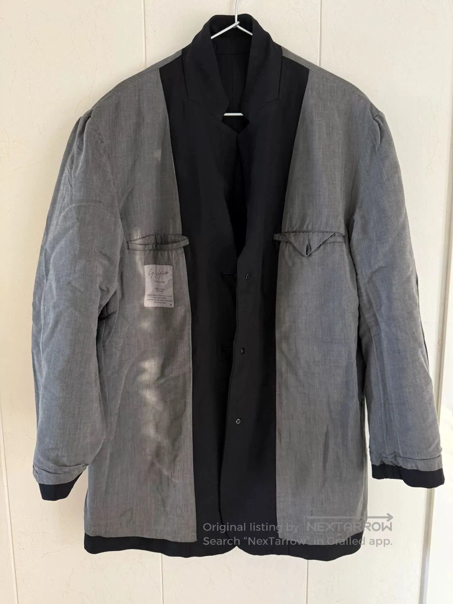 Yohji Yamamoto Yohji Yamamoto 98AW Reversible Jacket. Size US S / EU 44-46 / 1 - 3 Thumbnail