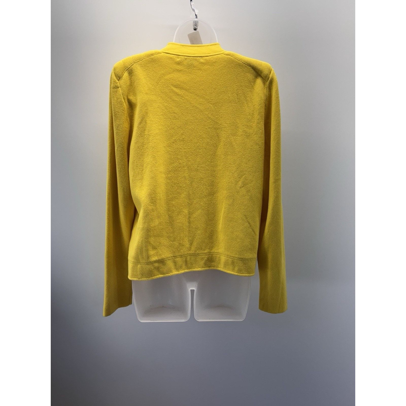 Ralph Lauren Lauren Ralph Lauren Yellow Moto Jacket Sweater Women’s Sz XL Size XL / US 12-14 / IT 48-50 - 5 Thumbnail