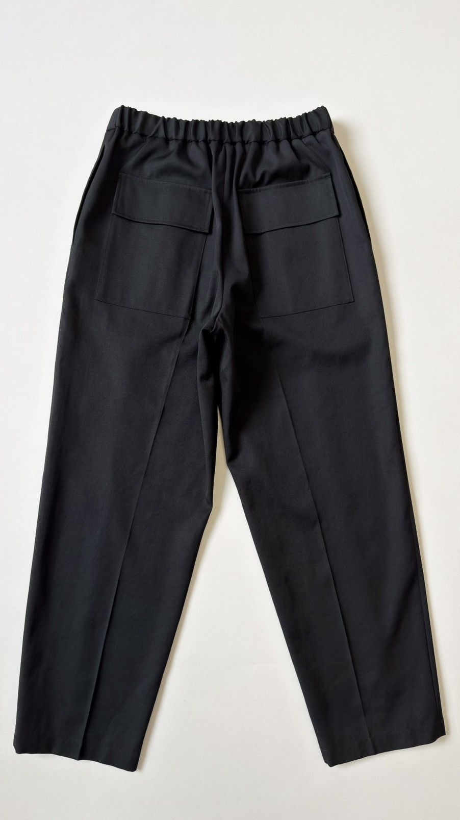 Jil Sander A/W 21 Wide Leg Black Wool Utility Trousers Size US 32 / EU 48 - 13 Thumbnail