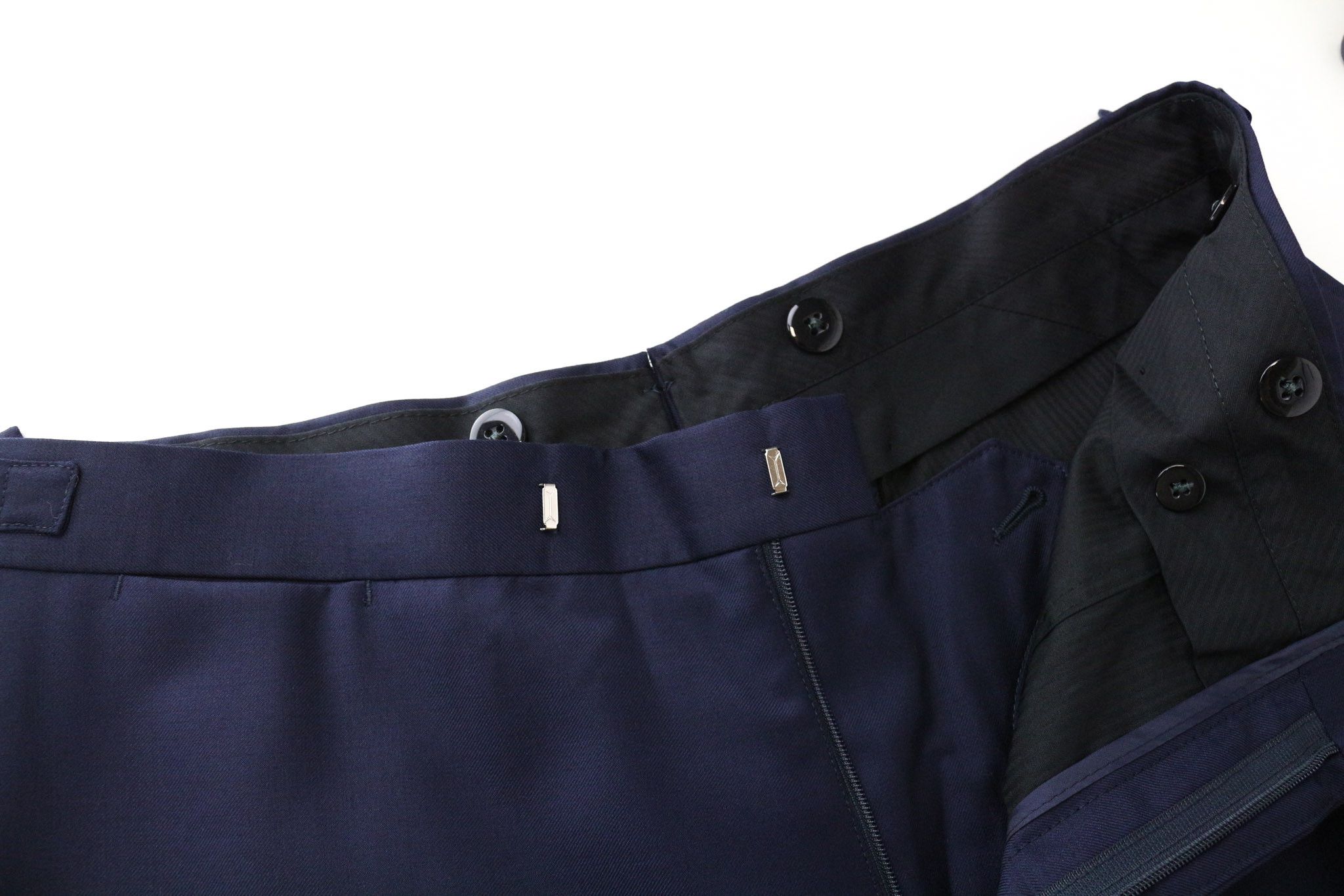 Suitsupply U-NECK UK40R Wool Blue 2 Piece Suit 75698 Size 40R - 12 Thumbnail