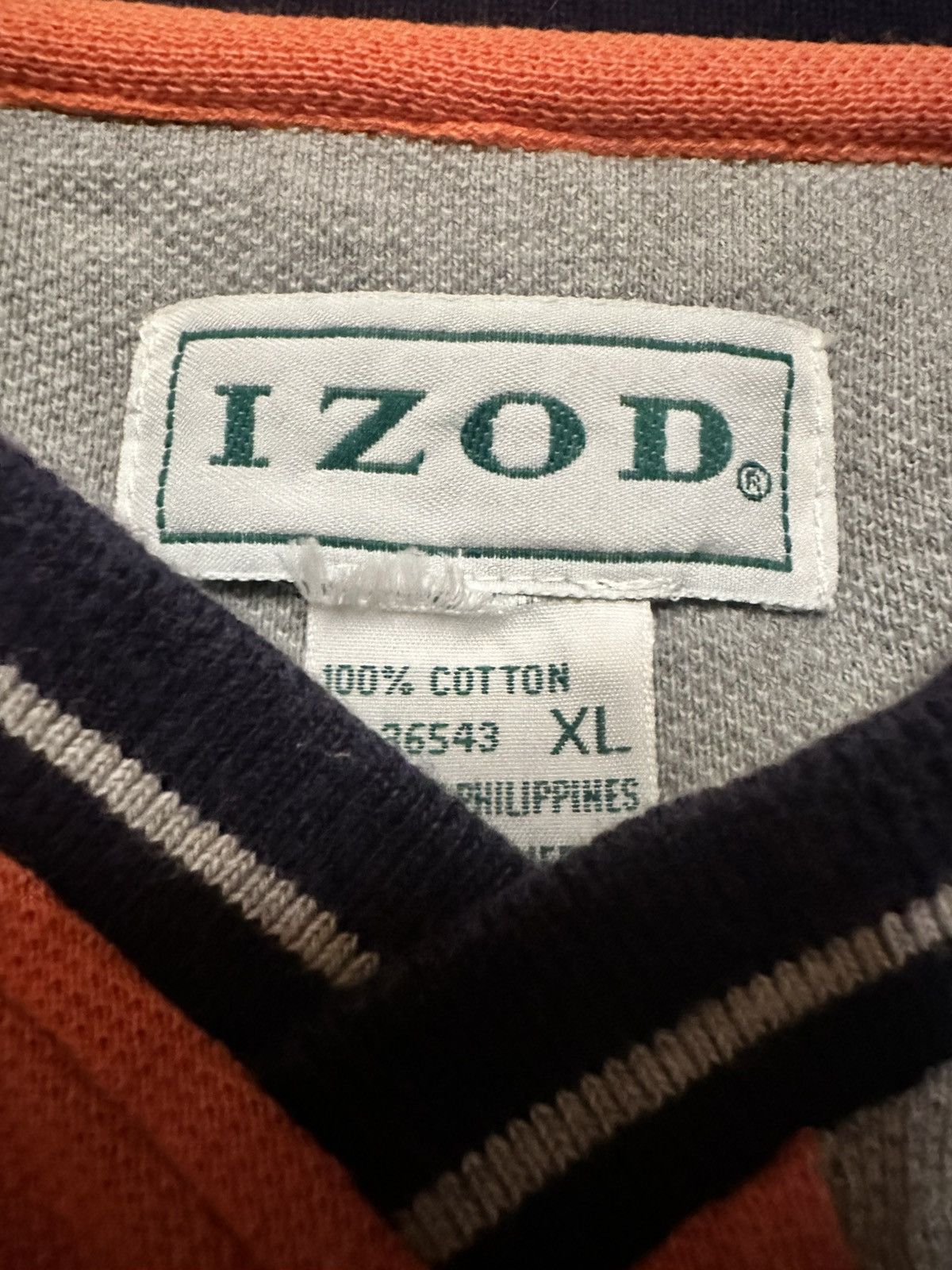Izod Vintage 80s Izod Sport Soccer Polo Size XL Size US XL / EU 56 / 4 - 3 Thumbnail