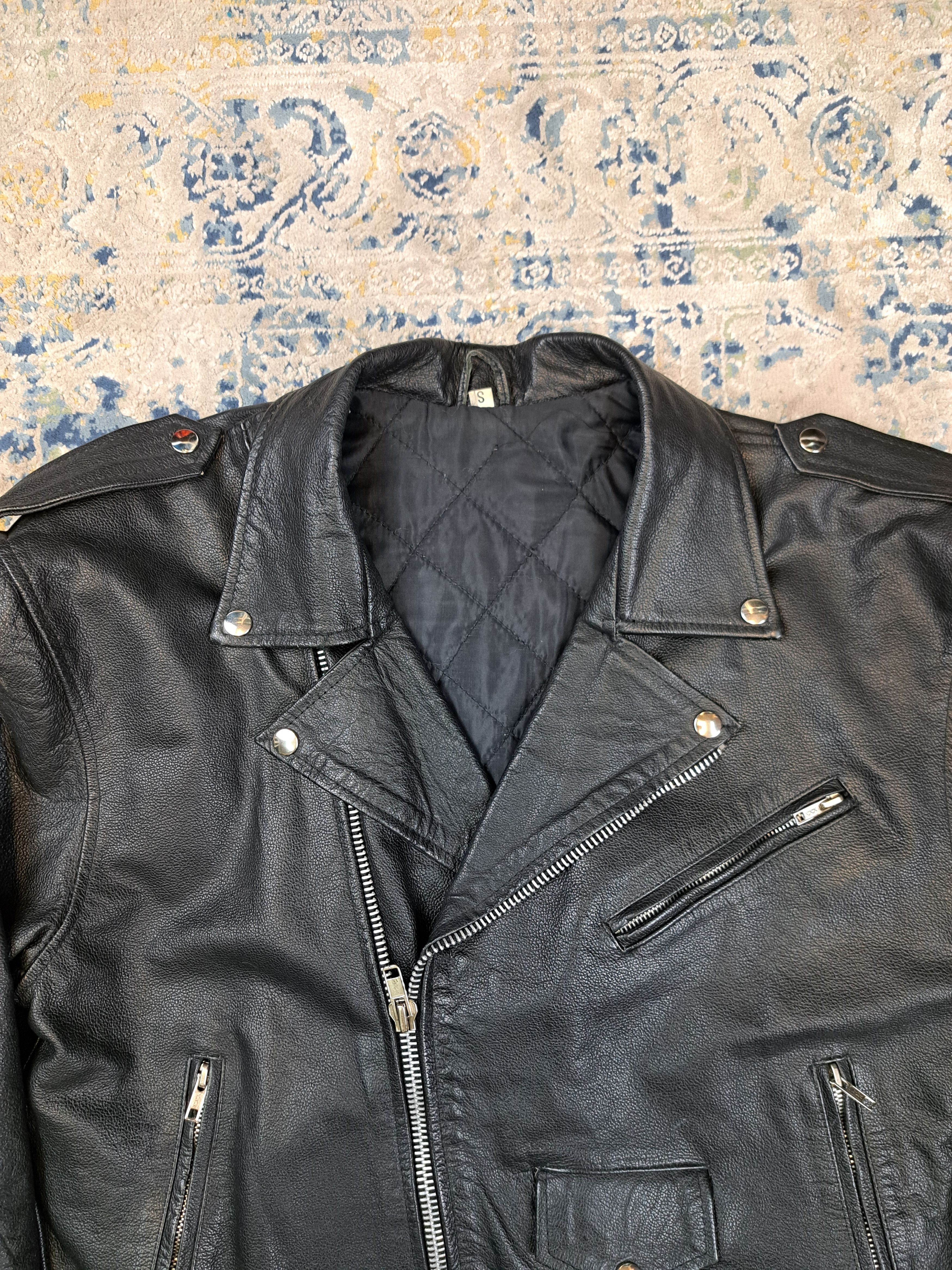 Genuine Leather Genuine Leather Heavyweight Cropped Ramones Jacket Size US XL / EU 56 / 4 - 2 Thumbnail