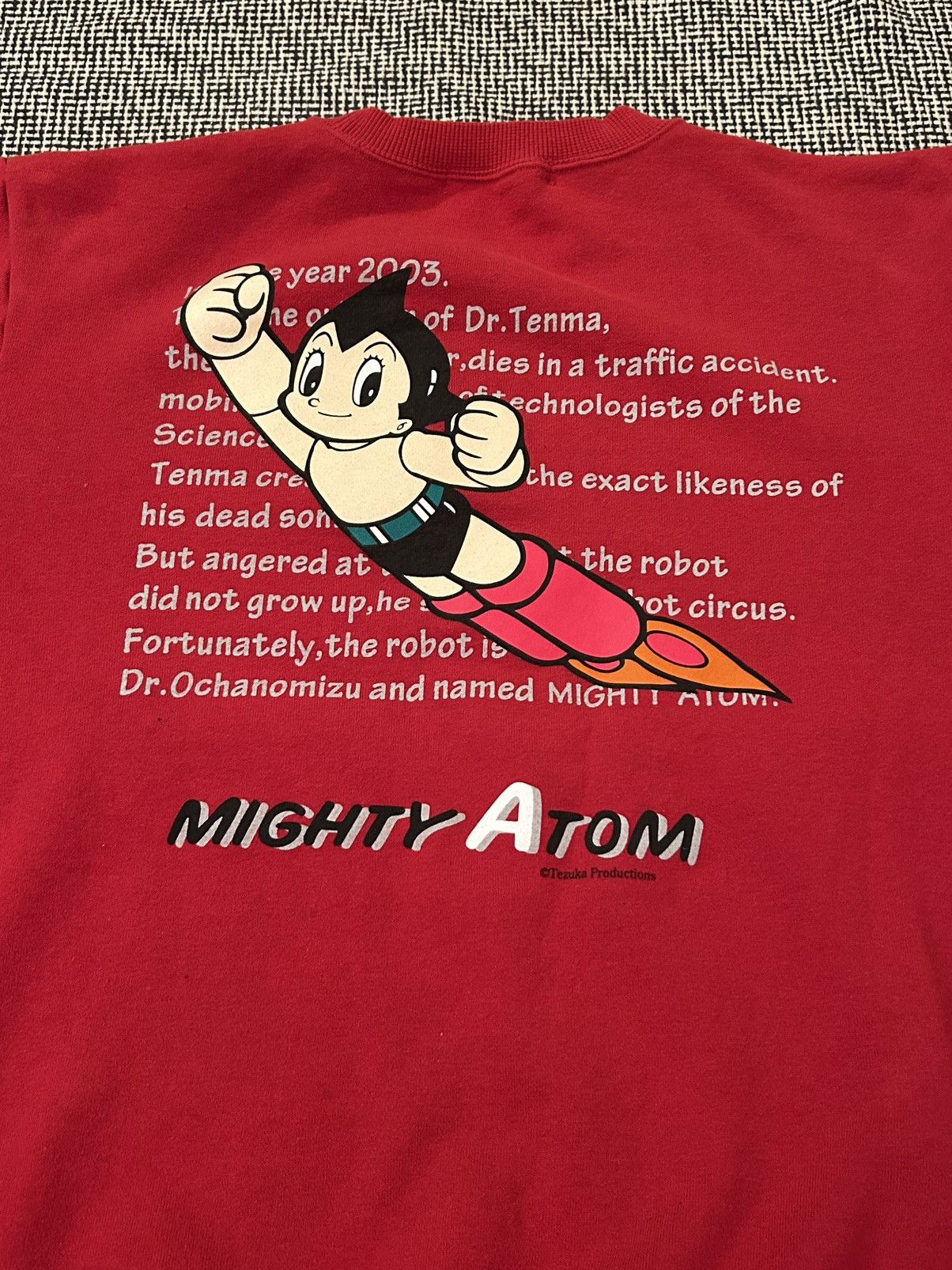 Japanese Brand Vintage Tezuka Productions Mighty Atom Crewneck Size US S / EU 44-46 / 1 - 2 Thumbnail