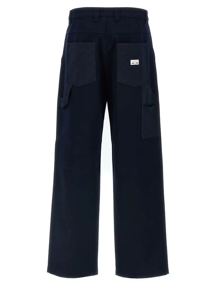 Gucci o1la5ras0426 Cotton Canvas Pants in Navy Size US 30 / EU 46 - 5 Thumbnail
