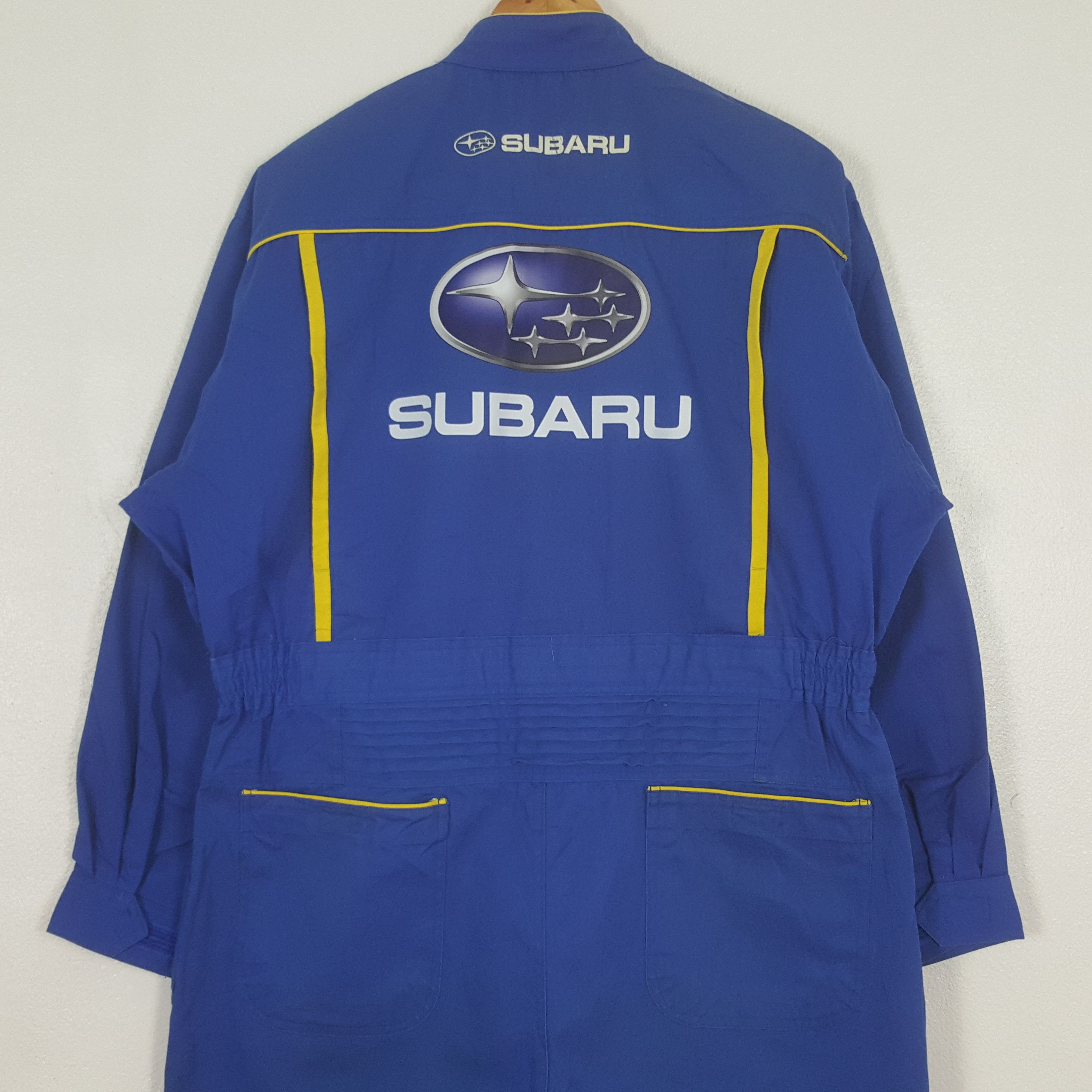 Japanese Brand Vintage Subaru Japanese Rally Team Coverall Jacket C308N19 Size US L / EU 52-54 / 3 - 2 Thumbnail