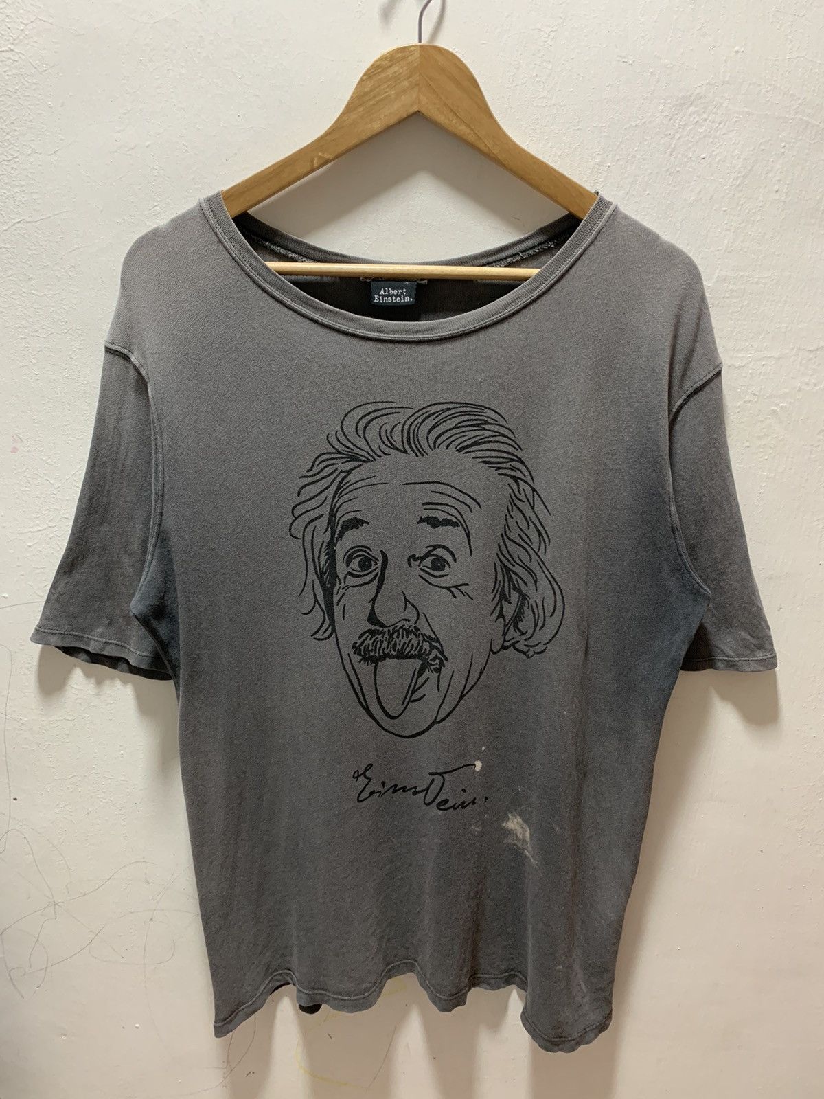 Zara Vintage Zara X Einstein Medium Tshirt Size US M / EU 48-50 / 2 - 1 Thumbnail