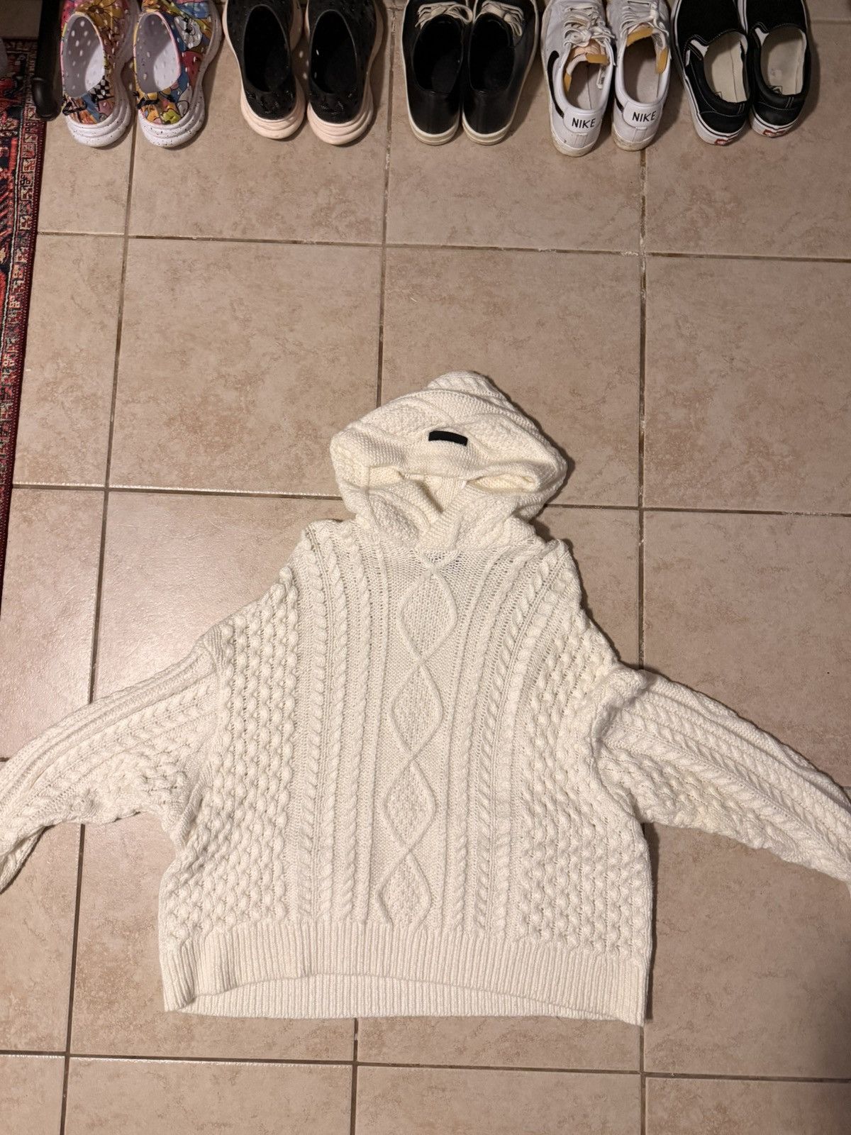 Fear of God Fear of God Essentials Knit Hoodie Size US S / EU 44-46 / 1 - 2 Thumbnail