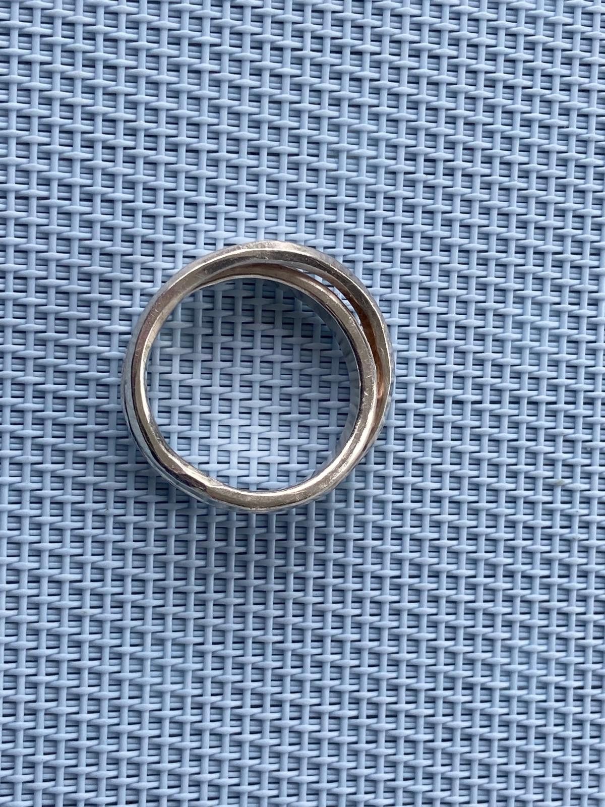 Werkstatt Munchen Werkstatt München duo interlacing 925 ring L Size ONE SIZE - 11 Thumbnail