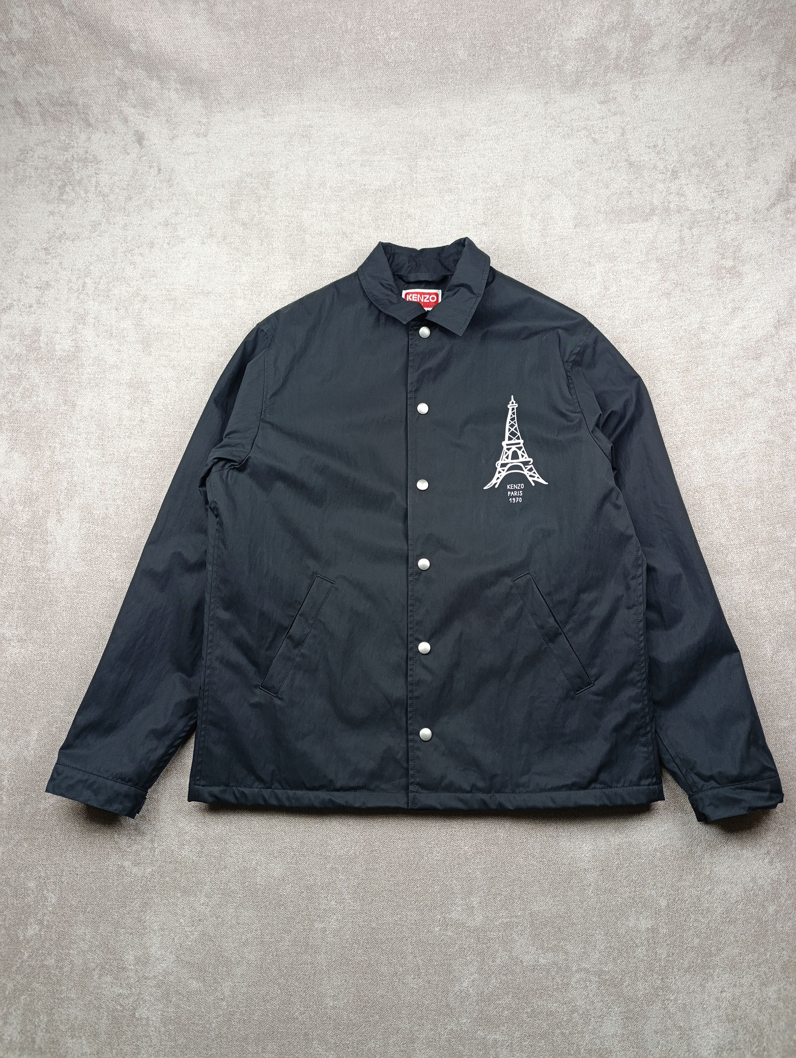 Kenzo Kenzo Paris Japan Coach Jacket, Mount Fuji, Eiffel Tower Size US S / EU 44-46 / 1 - 2 Thumbnail