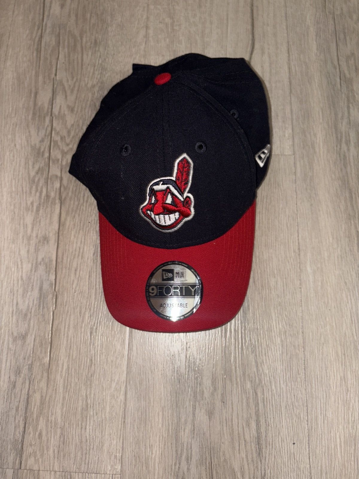 New Era New Era 9Forty Adjustable Cleveland Indians Hat Size ONE SIZE - 1 Thumbnail