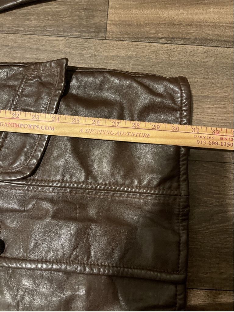 Other Ralph Edward’s Vtg Brown Leather Jacket W/ Faux Fur Inside Size US M / EU 48-50 / 2 - 4 Thumbnail