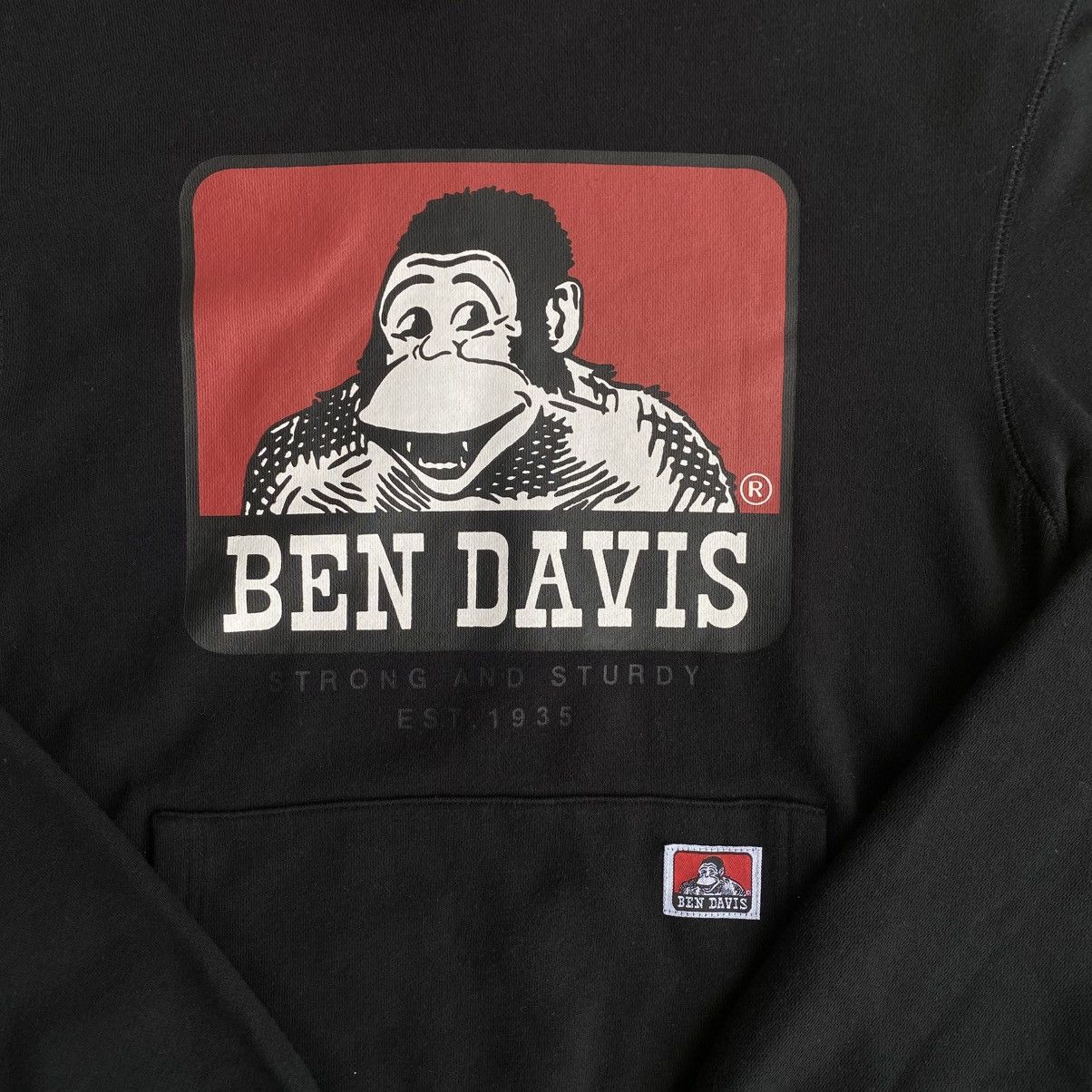 Ben Davis Ben Davis Big Logo Pullover Hoodie (Size M | Fits S–M) Size US M / EU 48-50 / 2 - 3 Thumbnail