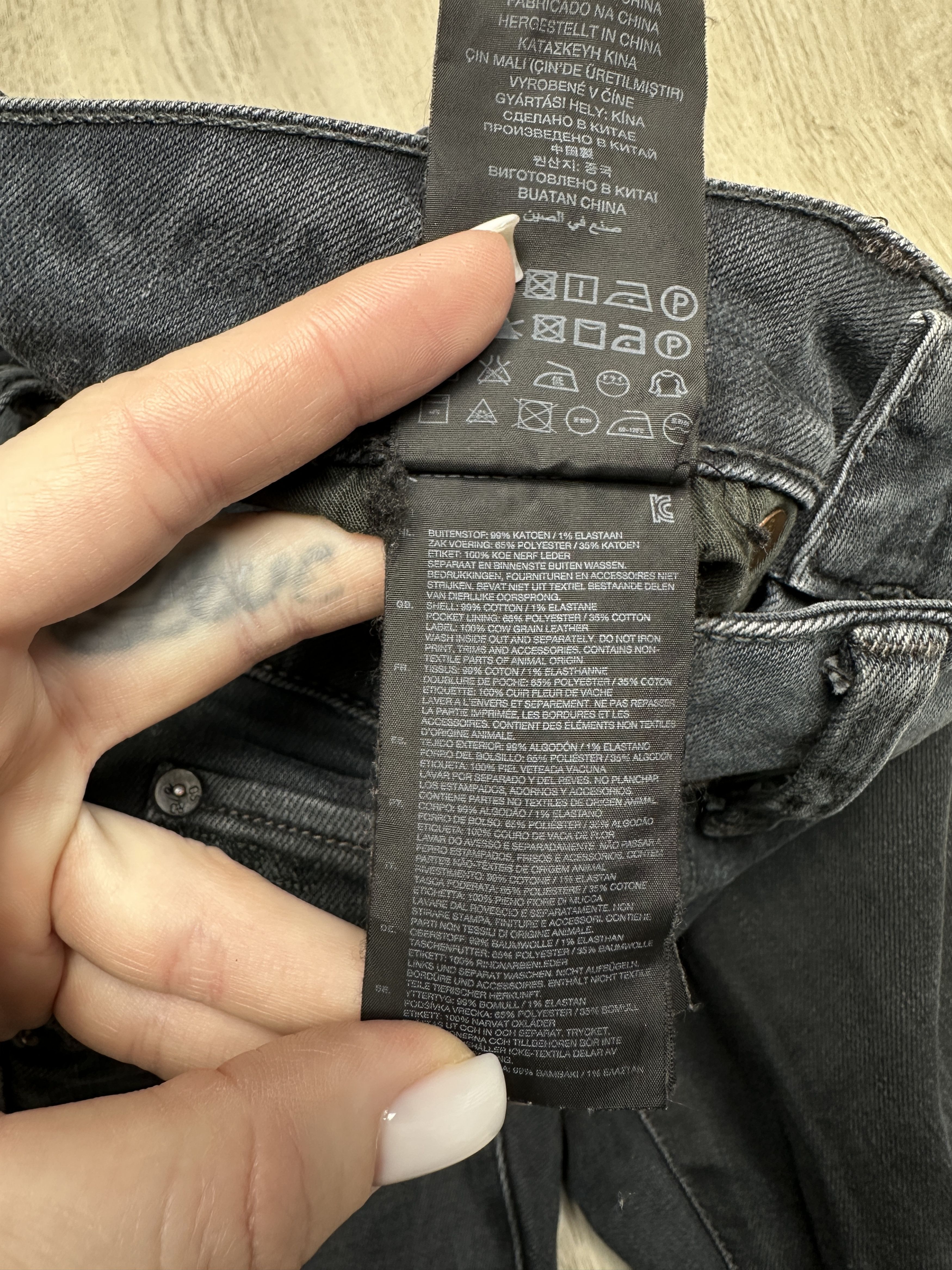 G-Star G Star Raw 3301 Slim Mens Denim Pants Jeans Size US 32 / EU 48 - 7 Thumbnail