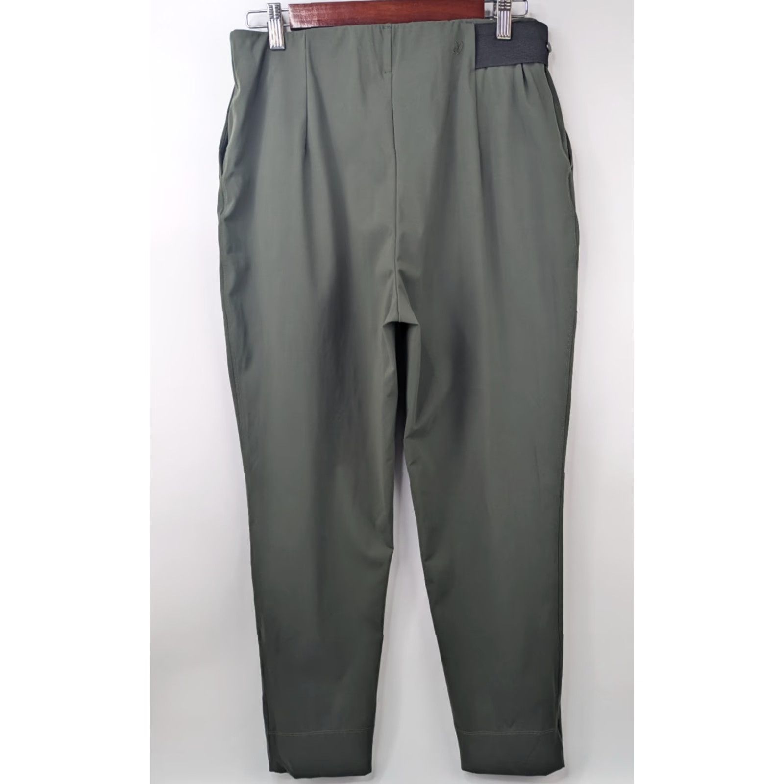 Vintage Aday Turn It Up Green High Rise Pull On Pants Women L Size Size 36" / US 14 / IT 50 - 5 Thumbnail