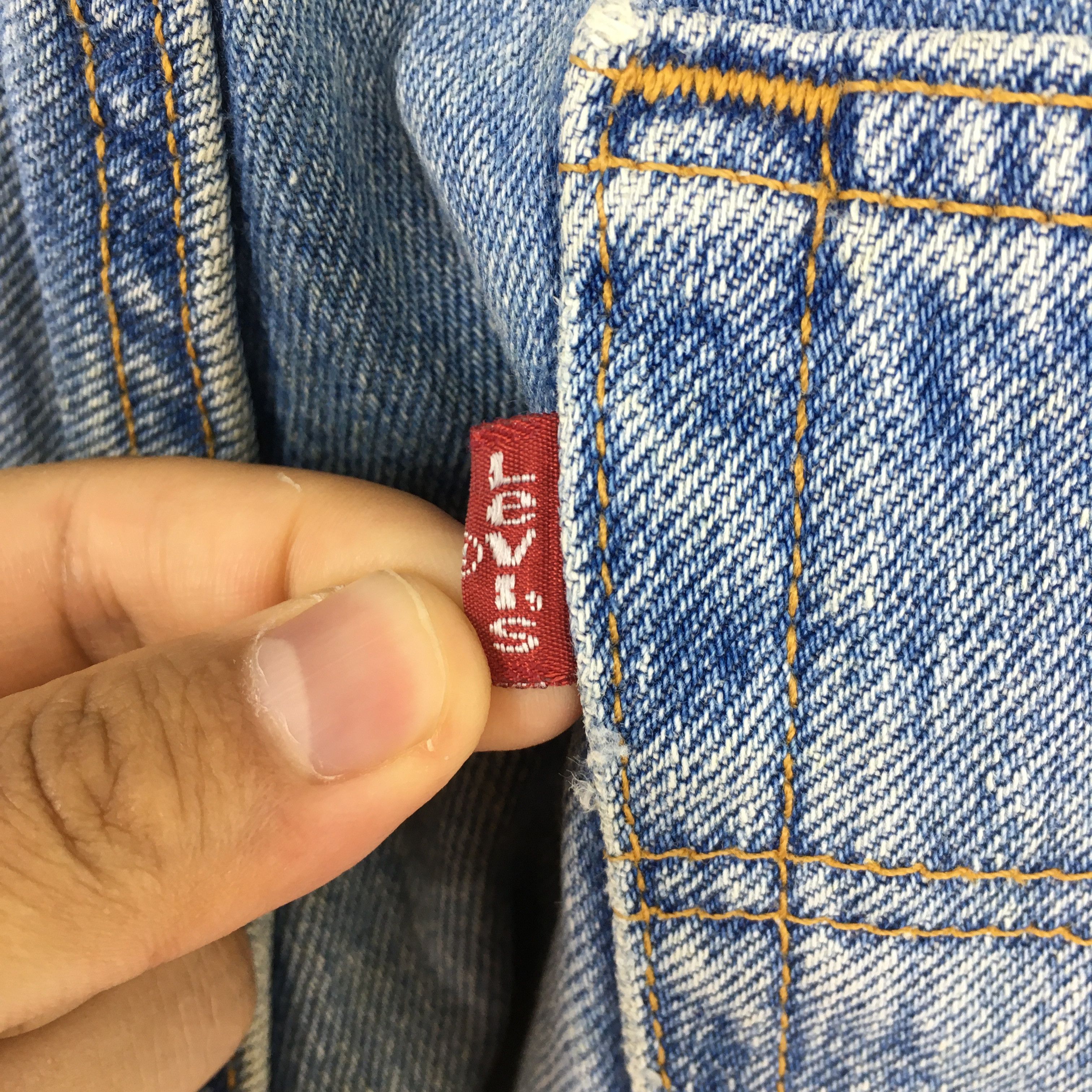 Levi's Size 29x29.5 Vintage 90's Levi's 501 High Rise Jeans S1729 Size 29" - 12 Thumbnail