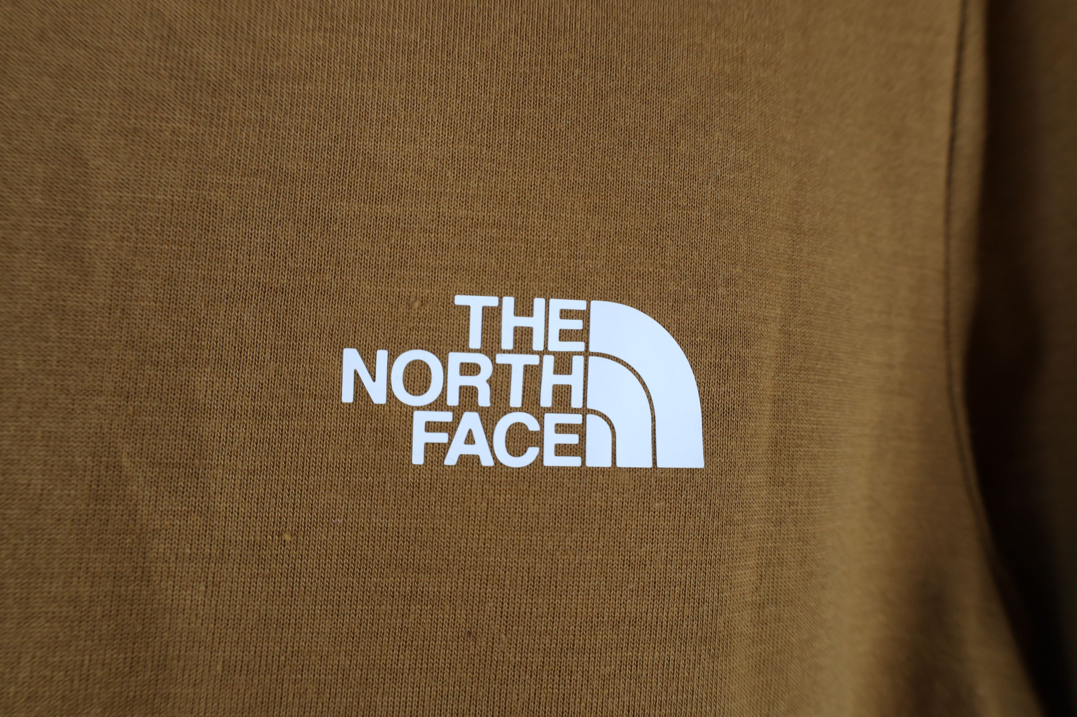 The North Face × Vintage The North Face Knit Short Sleeve T-Shirt Brown Polyester Size US M / EU 48-50 / 2 - 4 Thumbnail
