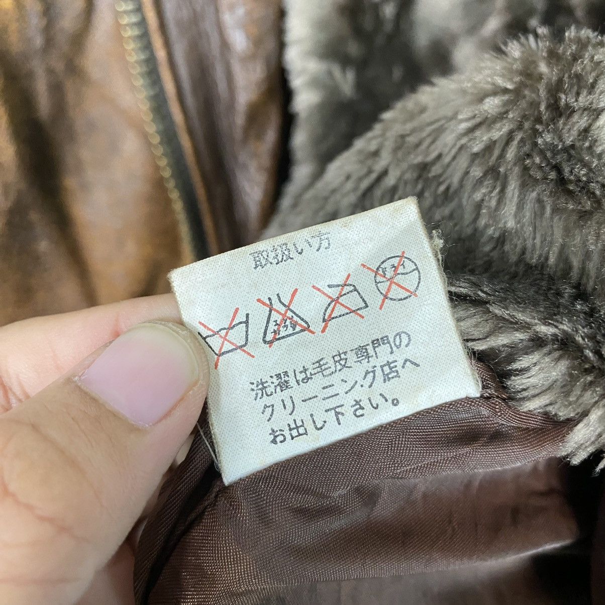 Vintage 🔥VINTAGE FLY LEATHER JACKET BLANKET AERO LEATHER Size US M / EU 48-50 / 2 - 24 Thumbnail