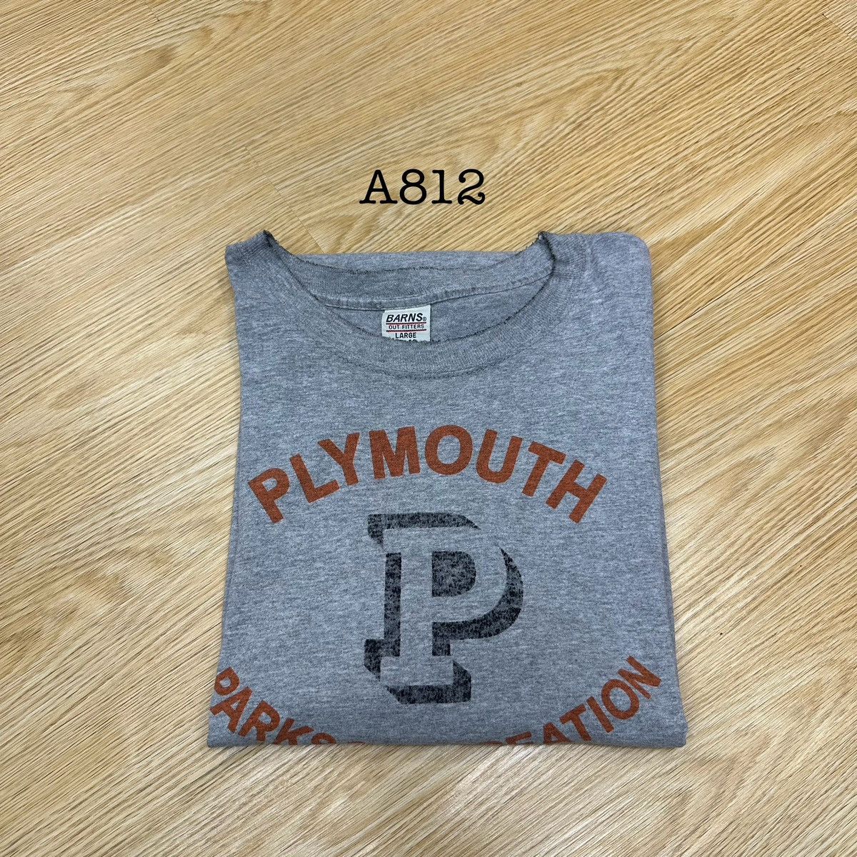 American Apparel Vintage Plymouth Park and Recreation Tshirt A812 Size US M / EU 48-50 / 2 - 12 Thumbnail