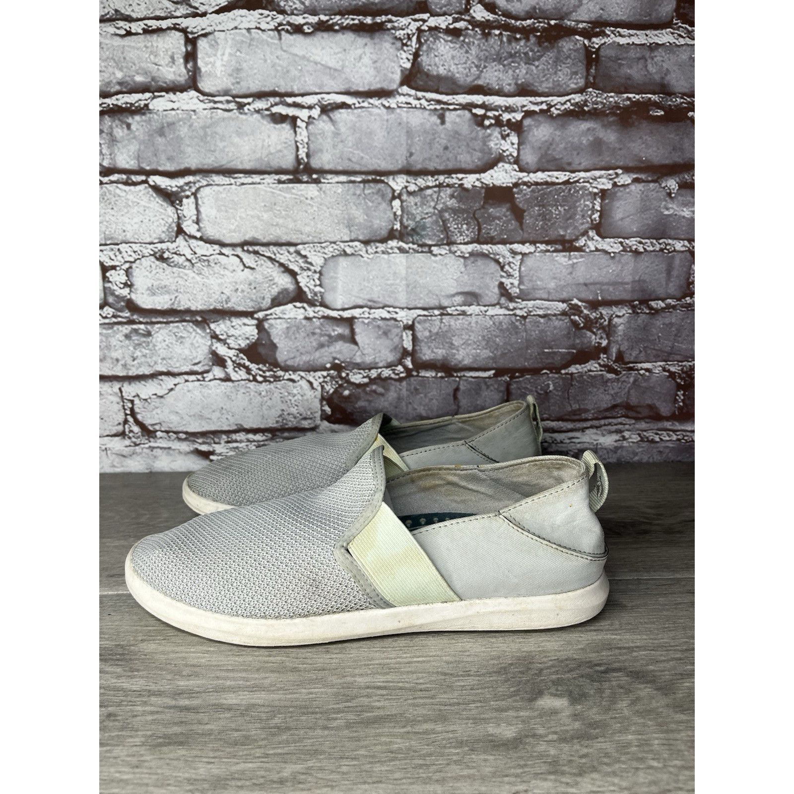 Olukai Olukai Hale’iwa Blue Tapa Silt Drop Heel Athletic Sneakers W Size US 8 / IT 38 - 14 Thumbnail