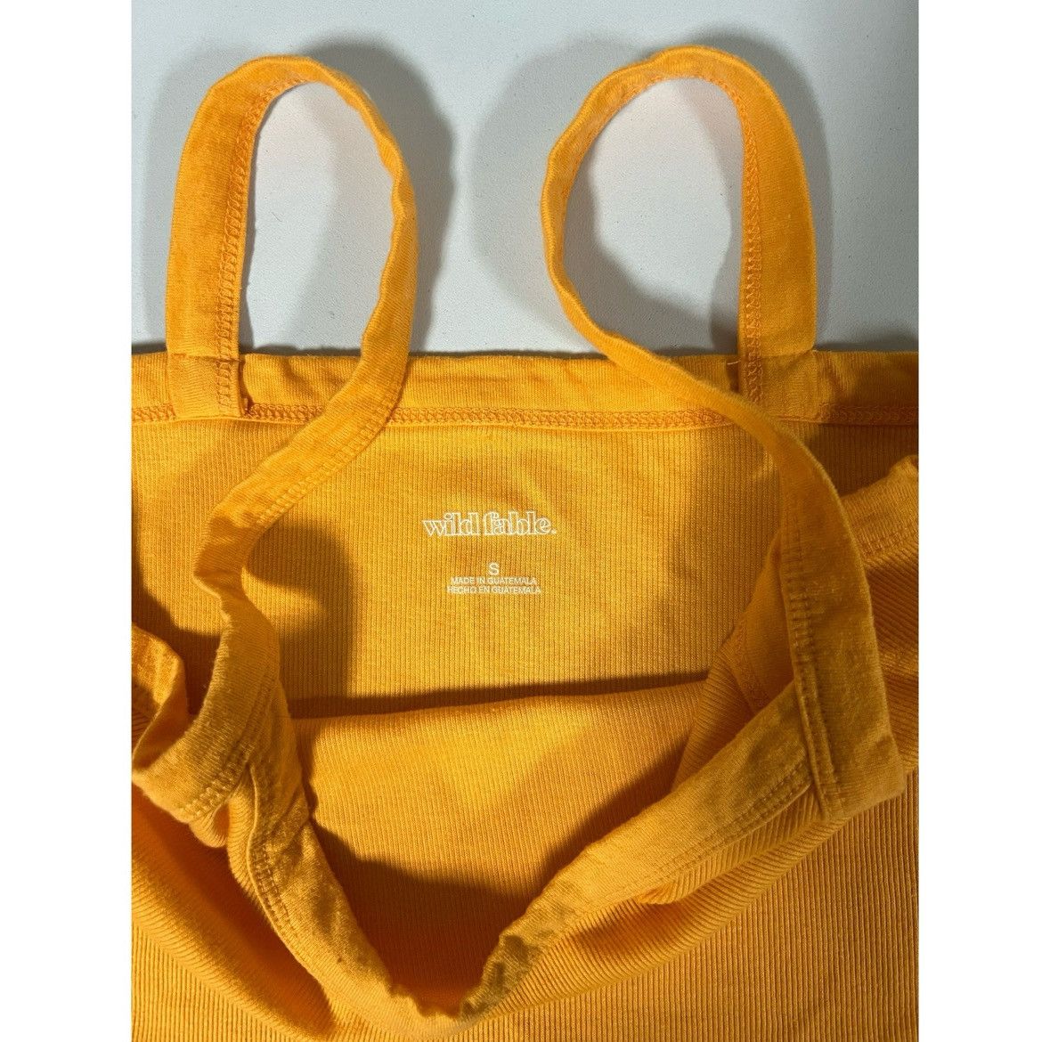 Wildfox Wild Fable Orange Tank Top Shirt Tee Cami Camisole Size S 🧡 Size S / US 4 / IT 40 - 4 Thumbnail