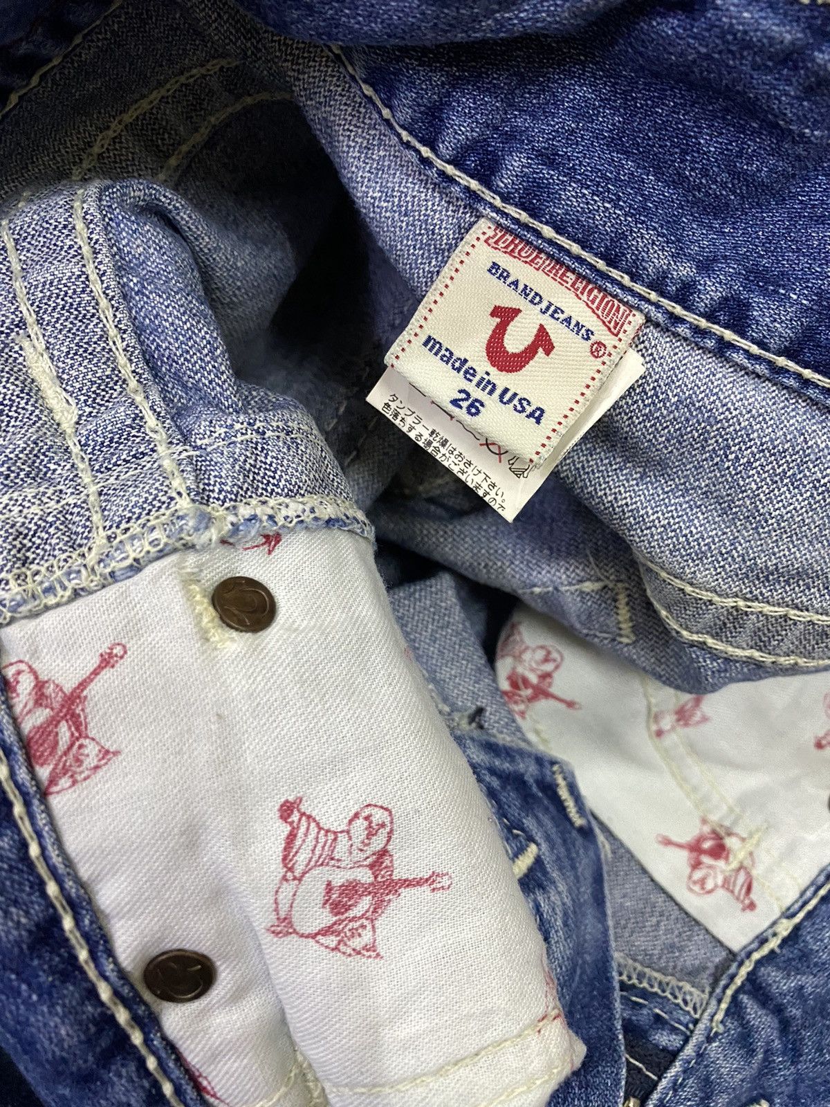 If Six Was Nine × True Religion × Vintage Vintage True Religion Denim Skirt Size 29" - 6 Thumbnail