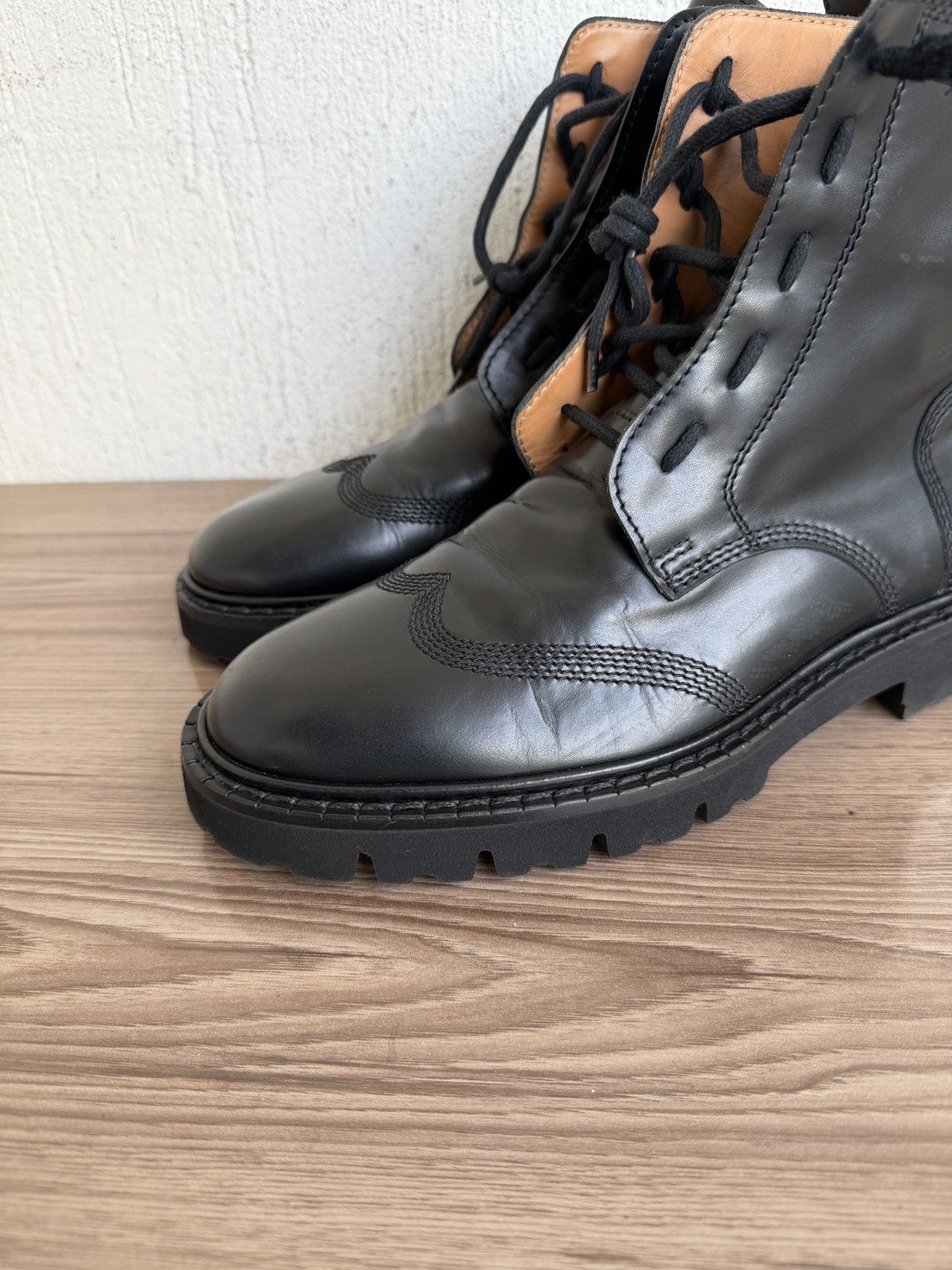 Maison Margiela Wing tip combat boots Size US 8 / EU 41 - 2 Thumbnail