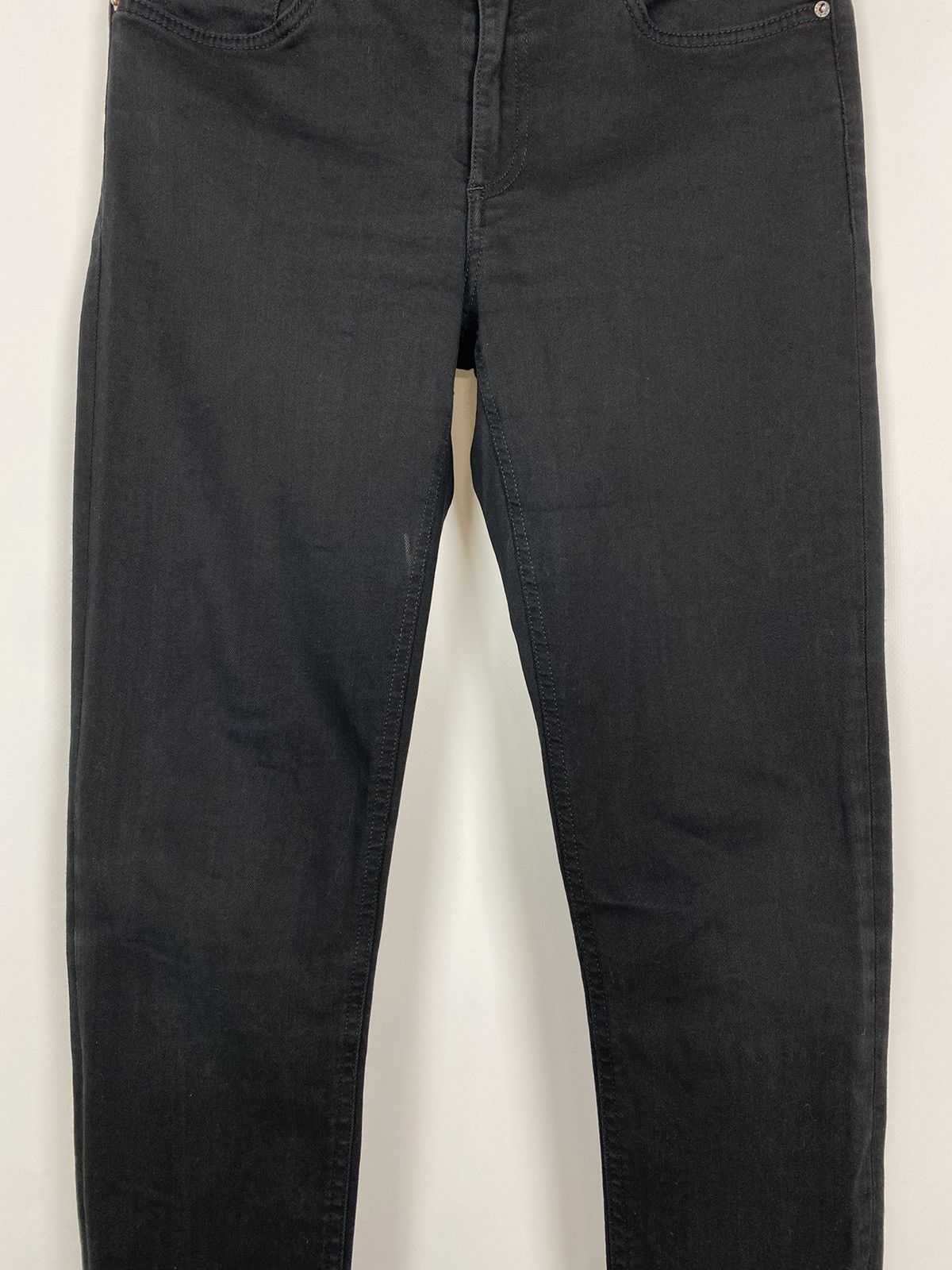 Acne Studios Acne Studios Skin 5 Black Skinny Denim Pants 28/32 Size 28" / US 6 / IT 42 - 4 Thumbnail